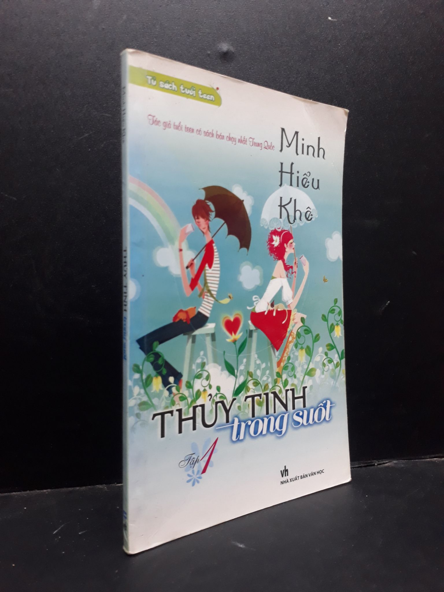 Thủy tinh trong suốt Minh Hiểu Khê 2011 mới 70% ố vàng rách trang HCM1504 văn học