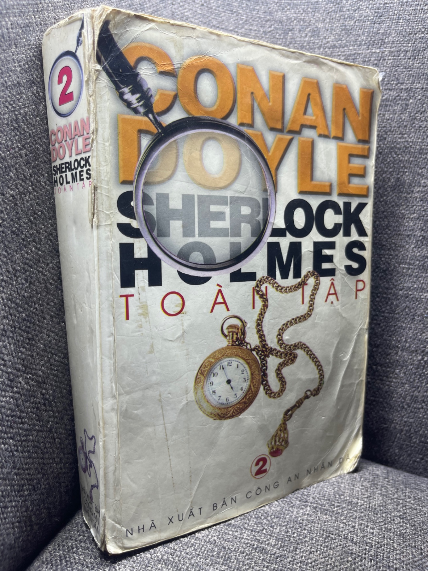 Sherlock holmes toàn tập Conan Doyle 2002 mới 70% rách gáy bẩn ố nhẹ HPB1704