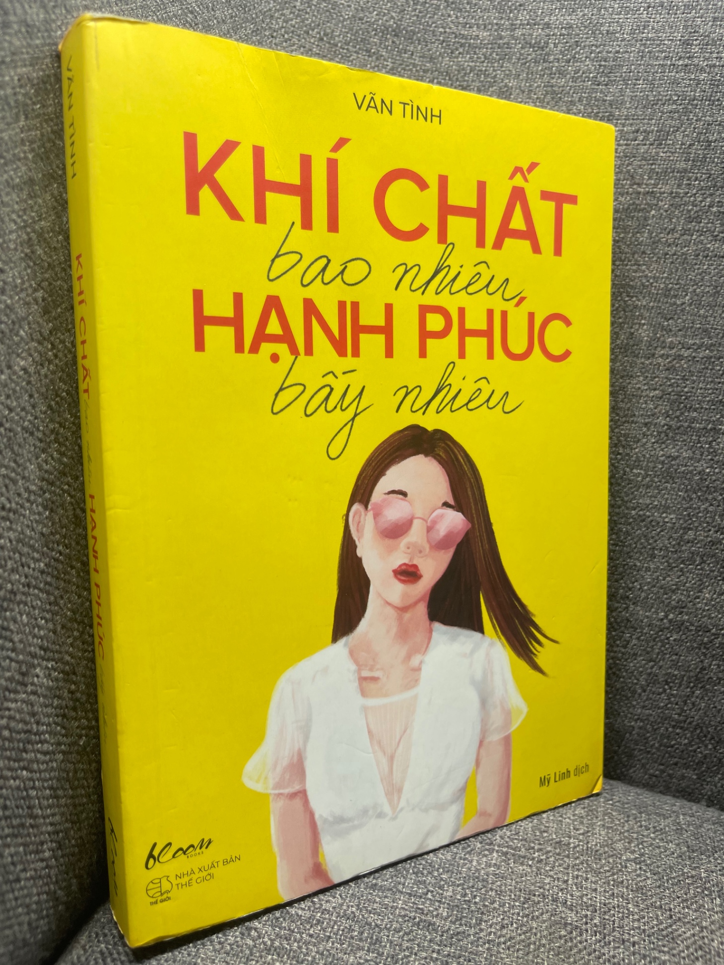 Khí chất bao nhiêu hạnh phúc bấy nhiêu Văn Tình 2018 mới 85% bẩn viền HPB1704