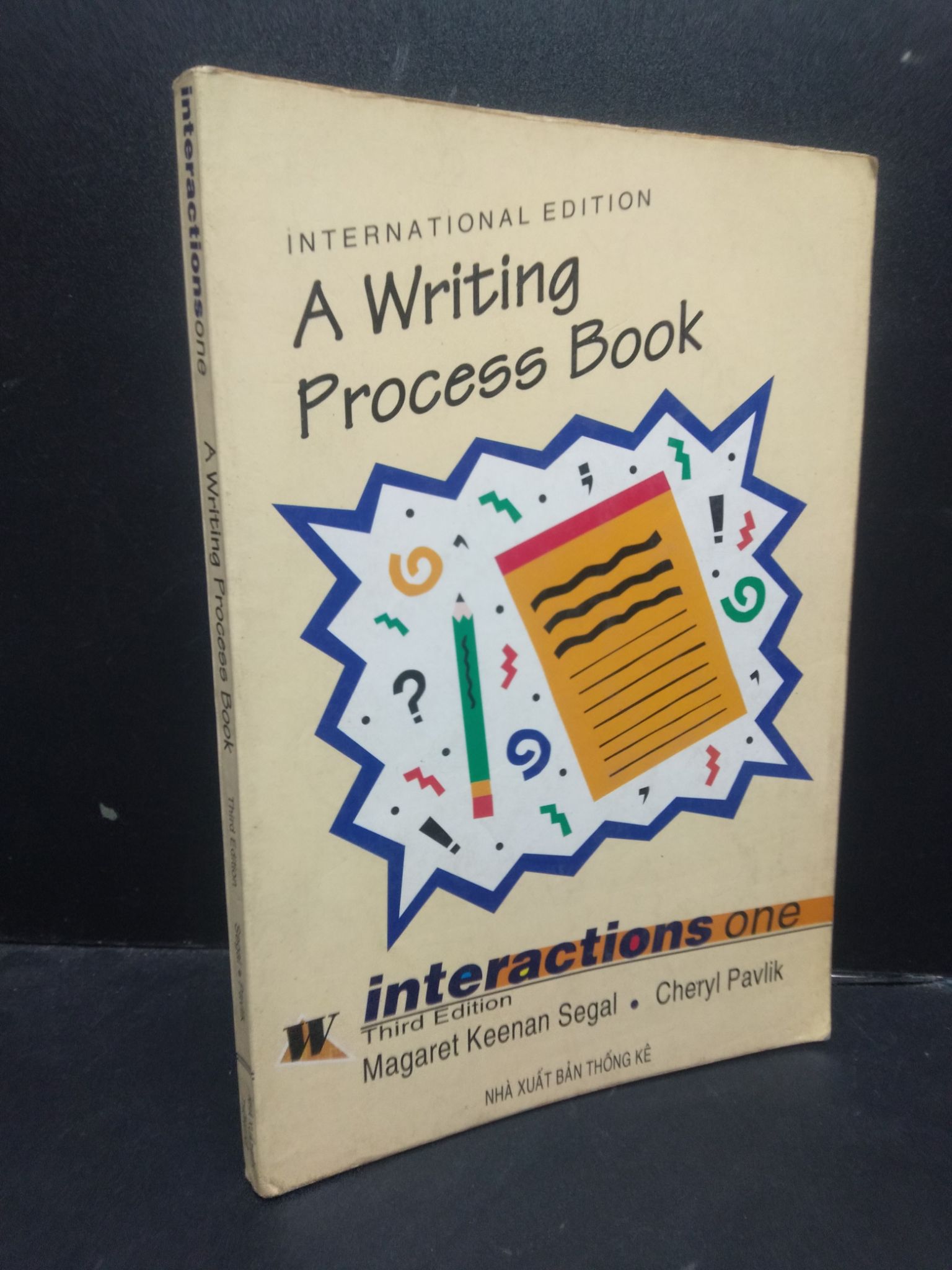 A Writing Process book - Interactions ONE 2001 mới 60% ố bẩn có viết HCM2504 chuyên môn ngoại ngữ