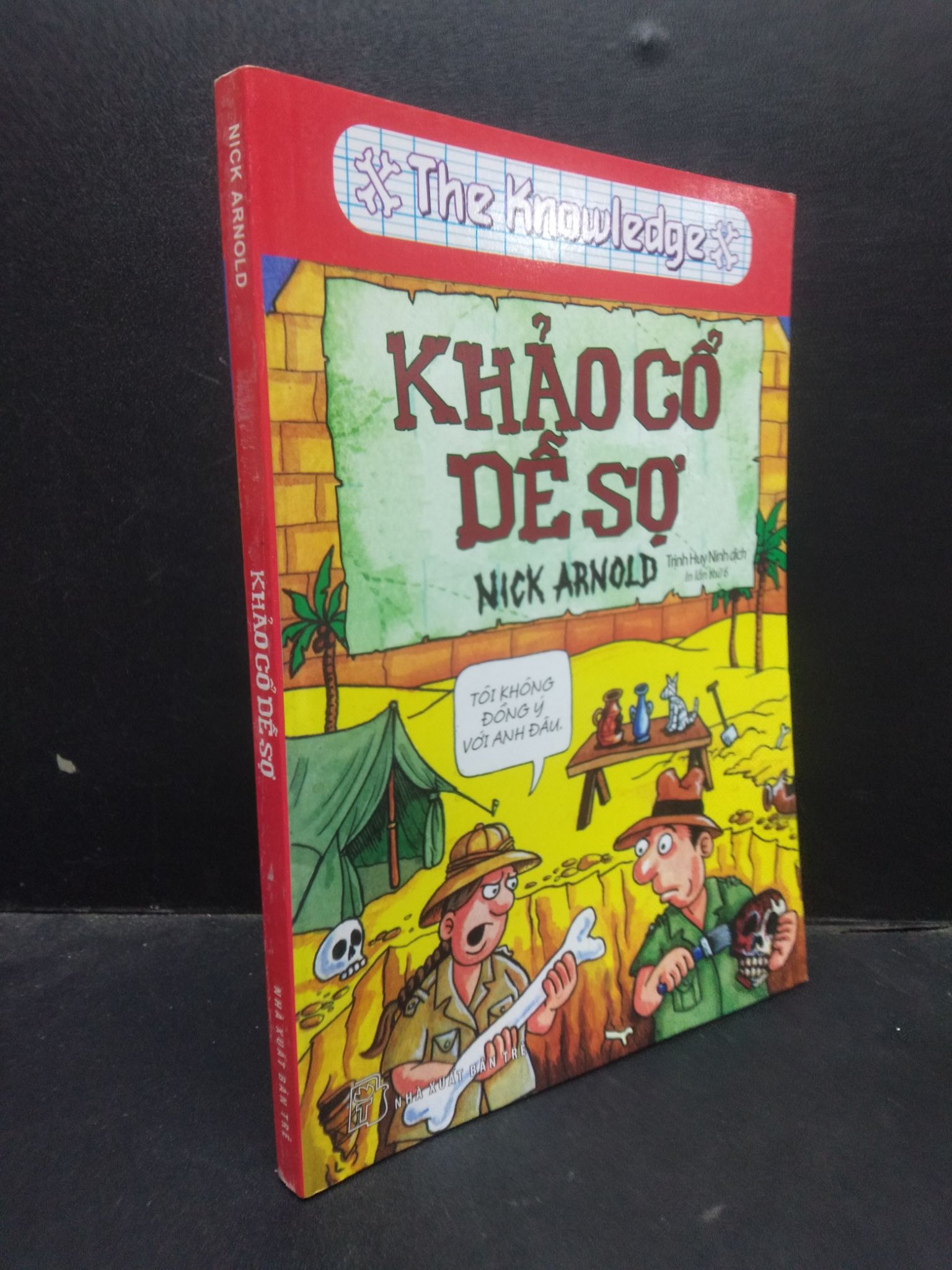 Khảo cổ dễ sợ Nick Arnold 2018 mới 70% ố vàng HCM1604 khoa học