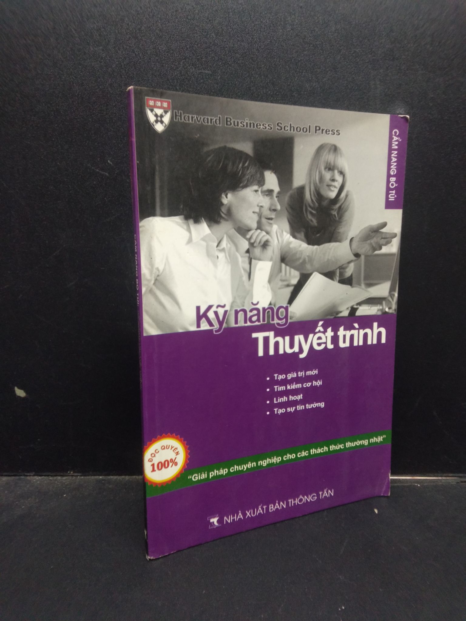 Cẩm nang bỏ túi: kỹ năng thuyết trình - Harvard Business School Press 2008 mới 80% bẩn nhẹ HCM2404 kỹ năng