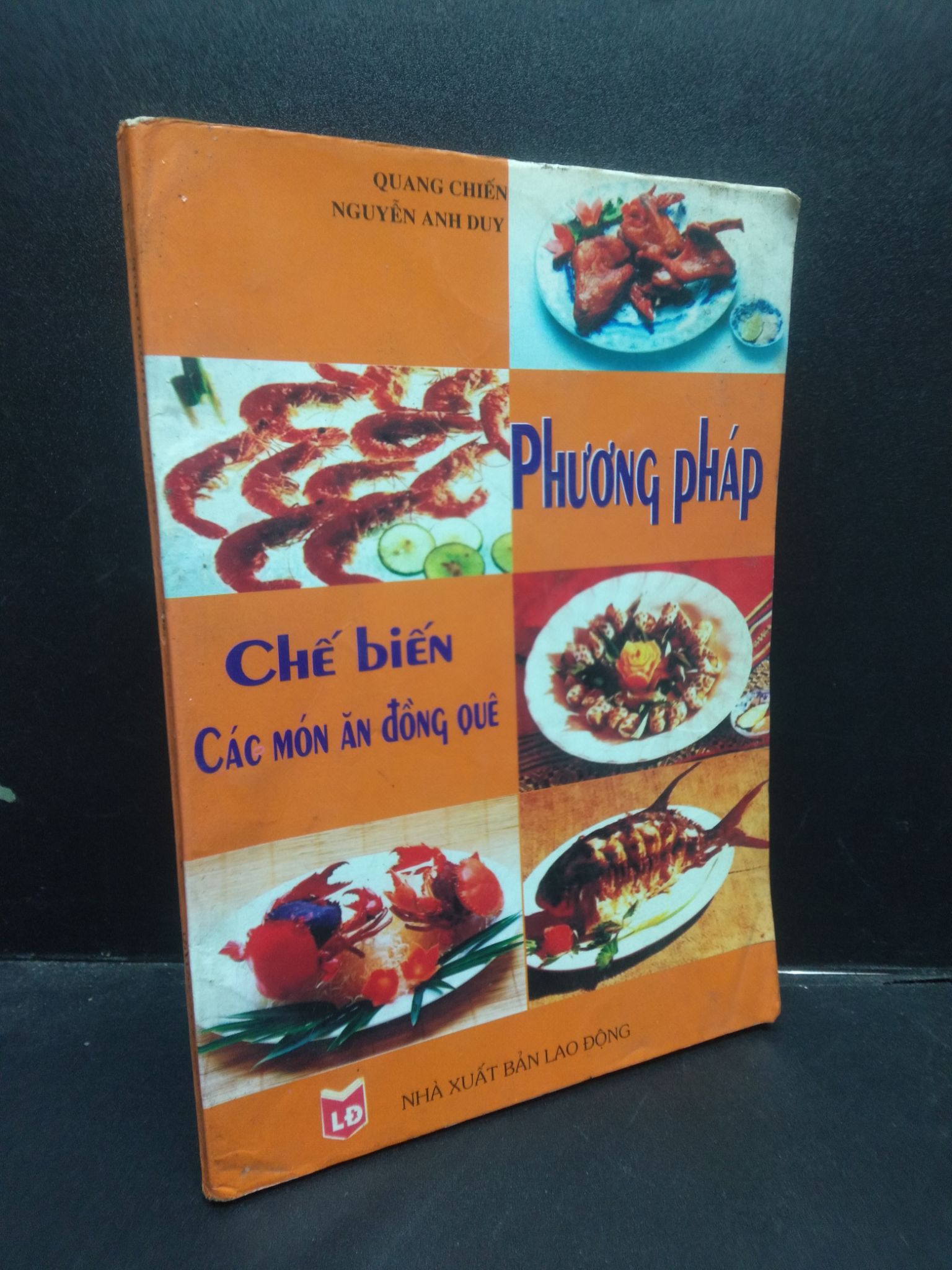 Phương pháp chế biến các món ăn đồng quê Quang Chiến - Nguyễn Anh Duy 2005 mới 70% ố vàng bẩn HCM1504 kỹ năng