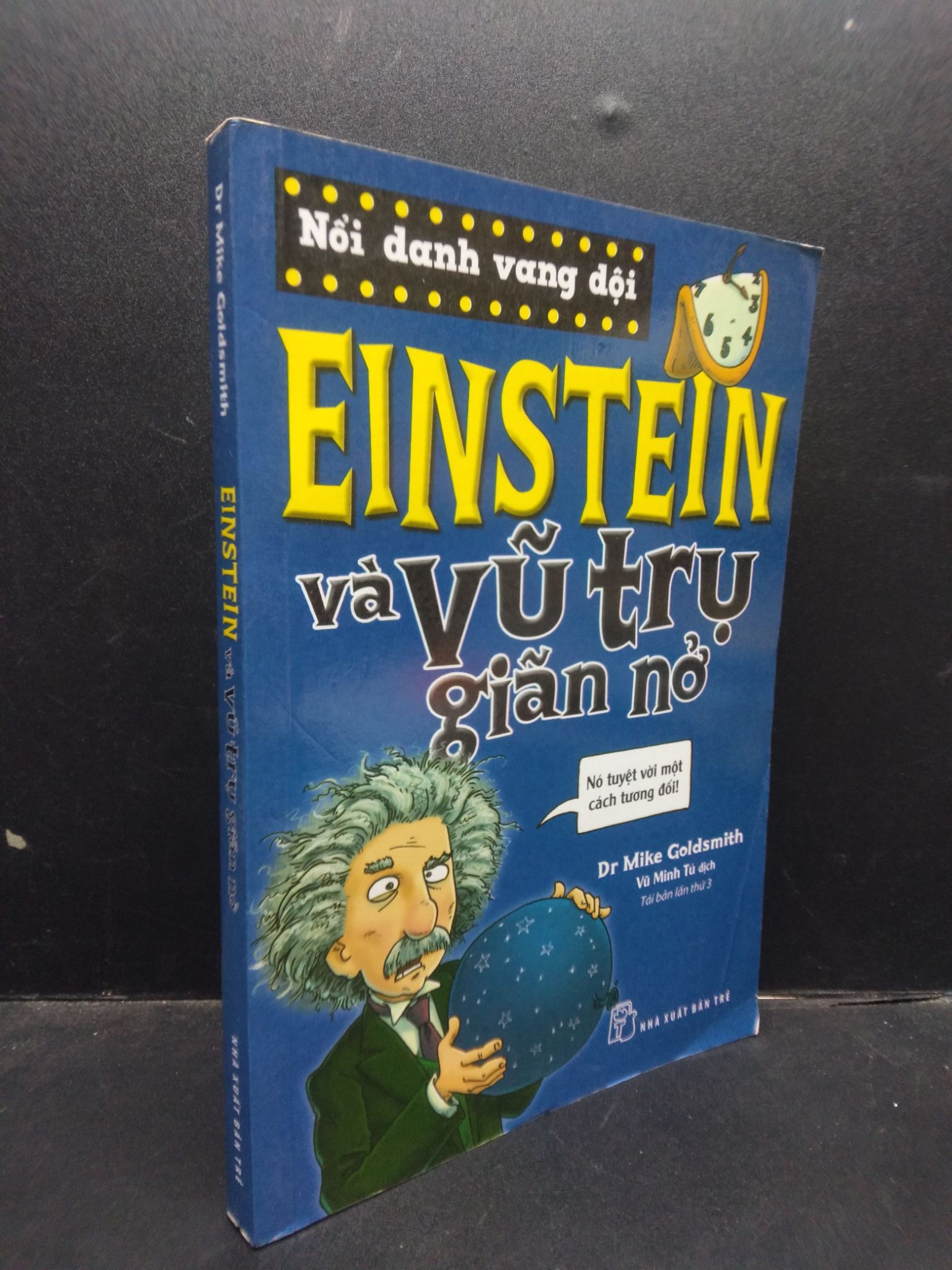 Einstein và vũ trụ giãn nở Andrew Donkin 2017 mới 70% ố vàng HCM1604 truyện tranh thiếu nhi