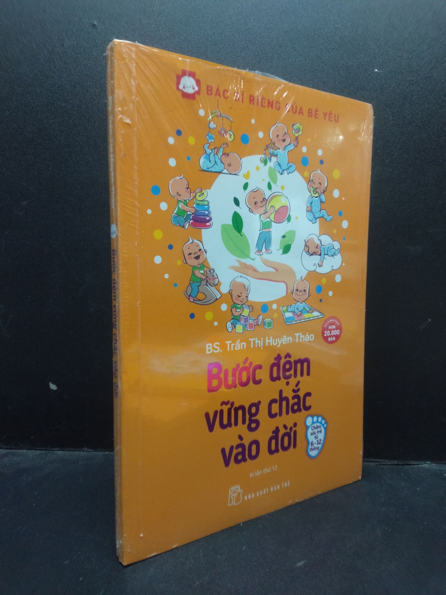 Bước đệm vững chắc vào đời chăm sóc trẻ từ 6 - 12 tháng BS.Trần Thị Huyên Thảo mới 90% còn seal HCM2504 chăm con