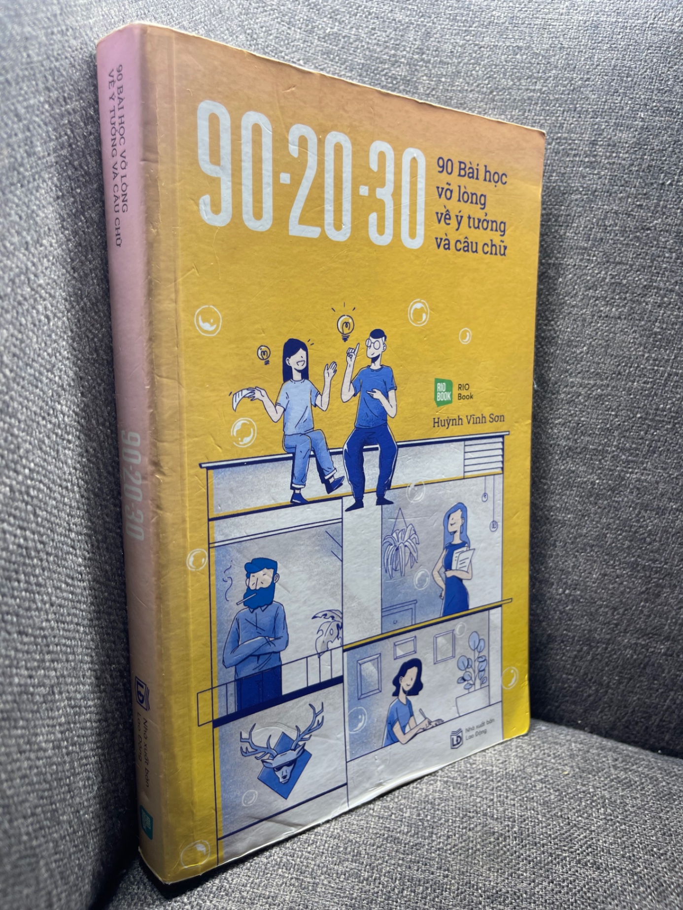 90 20 30 90 bài học vỡ lòng về ý tưởng và câu chữ 2019 mới 85% bẩn viền nhẹ HPB0205