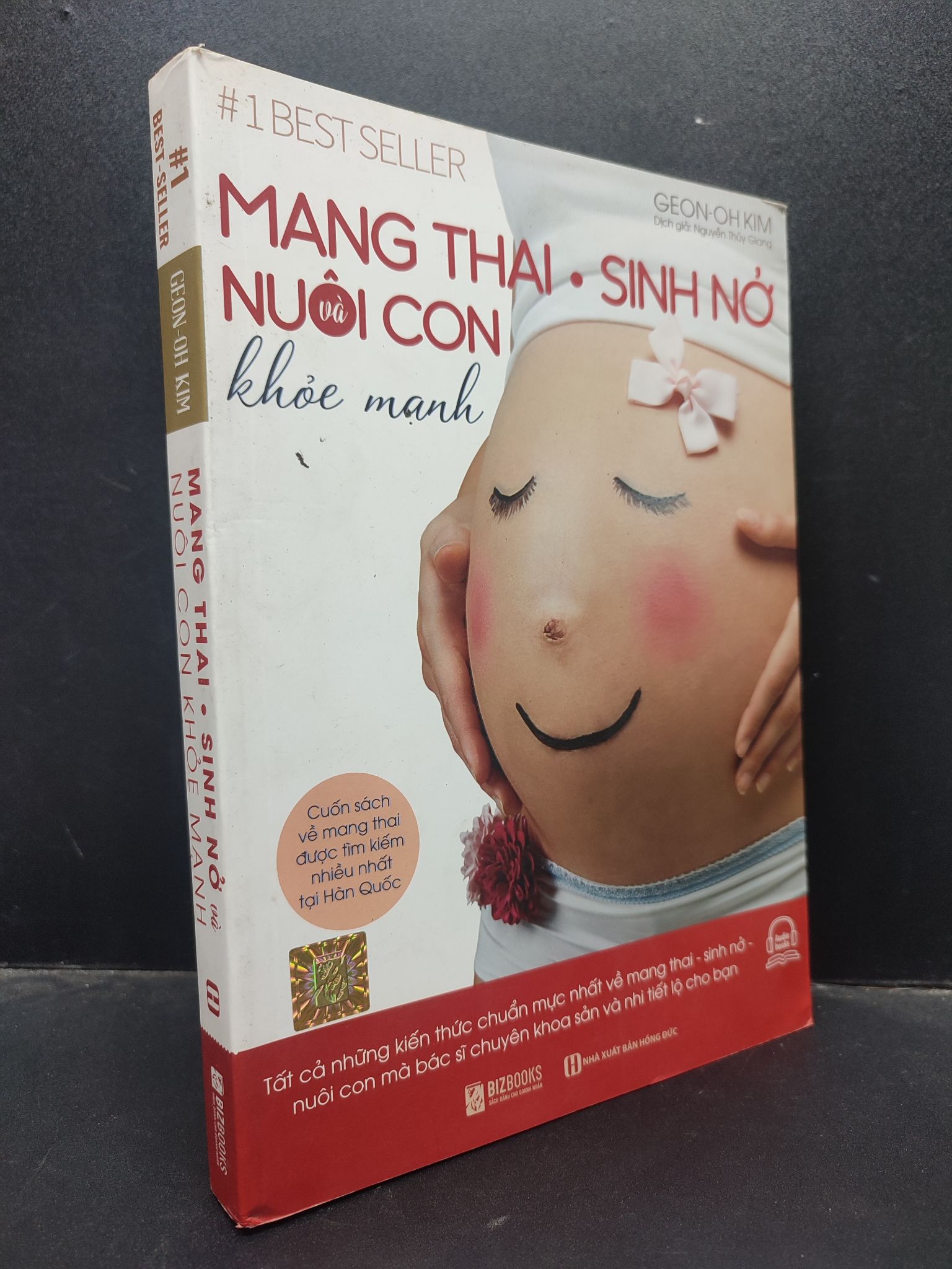 Mang thai sinh nở và nuôi con khỏe mạnh Geon-Oh Kim 2021 mới 80% bẩn bìa ố nhẹ nhăn gáy nhẹ HCM2704 mẹ và bé