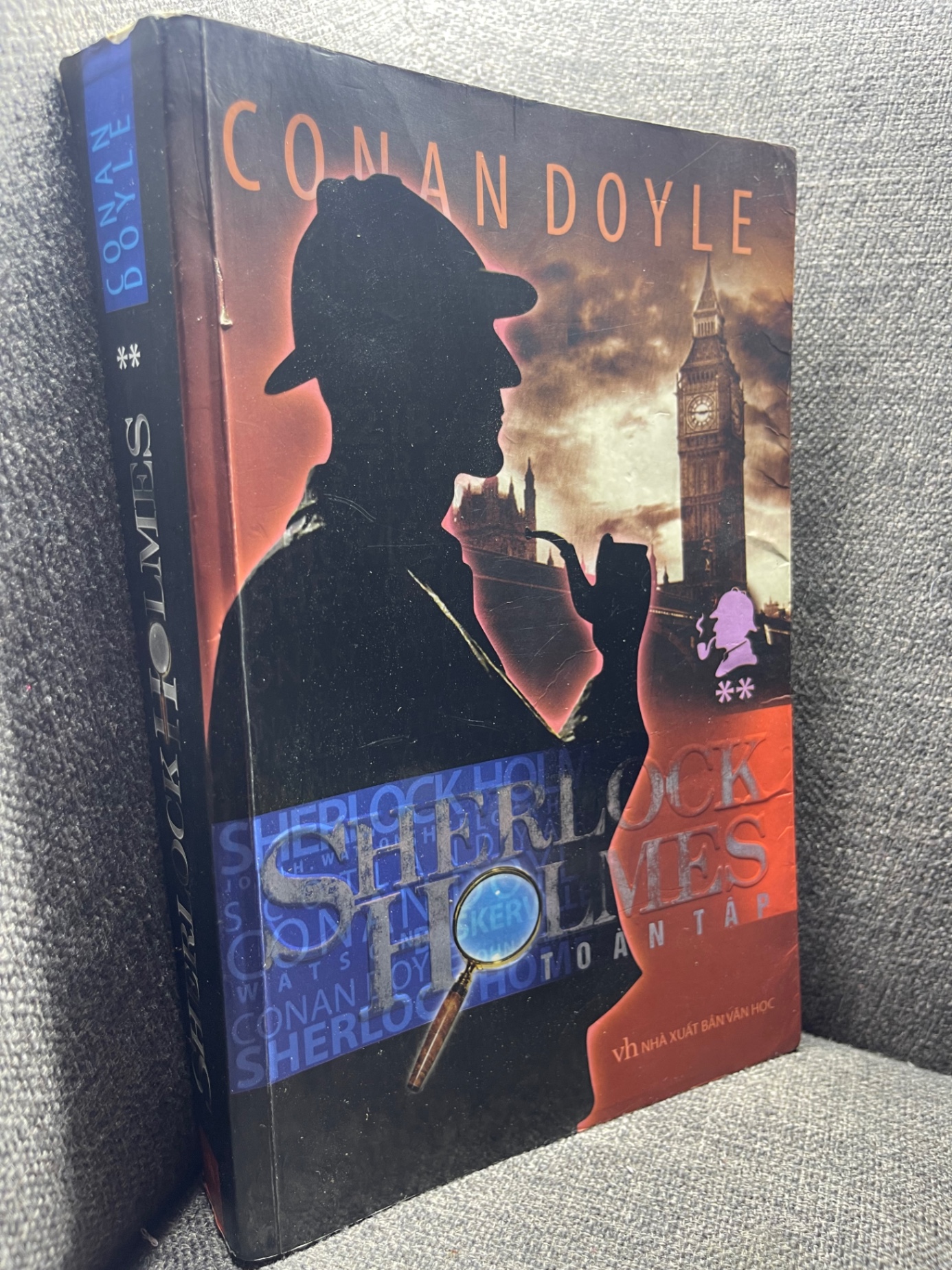 Sherlock holmes toàn tập Conan Doyle 2012 mới 60% bẩn ố mọt viền HPB0205