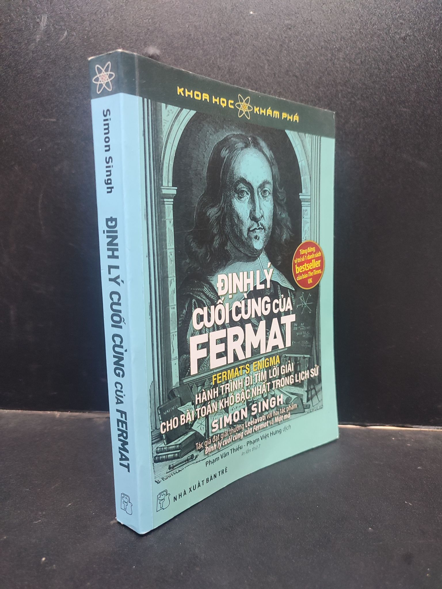 Định lý cuối cùng của Fermat - Simon Singh 2019 mới 85% có viết trang đầu HCM0305 khoa học