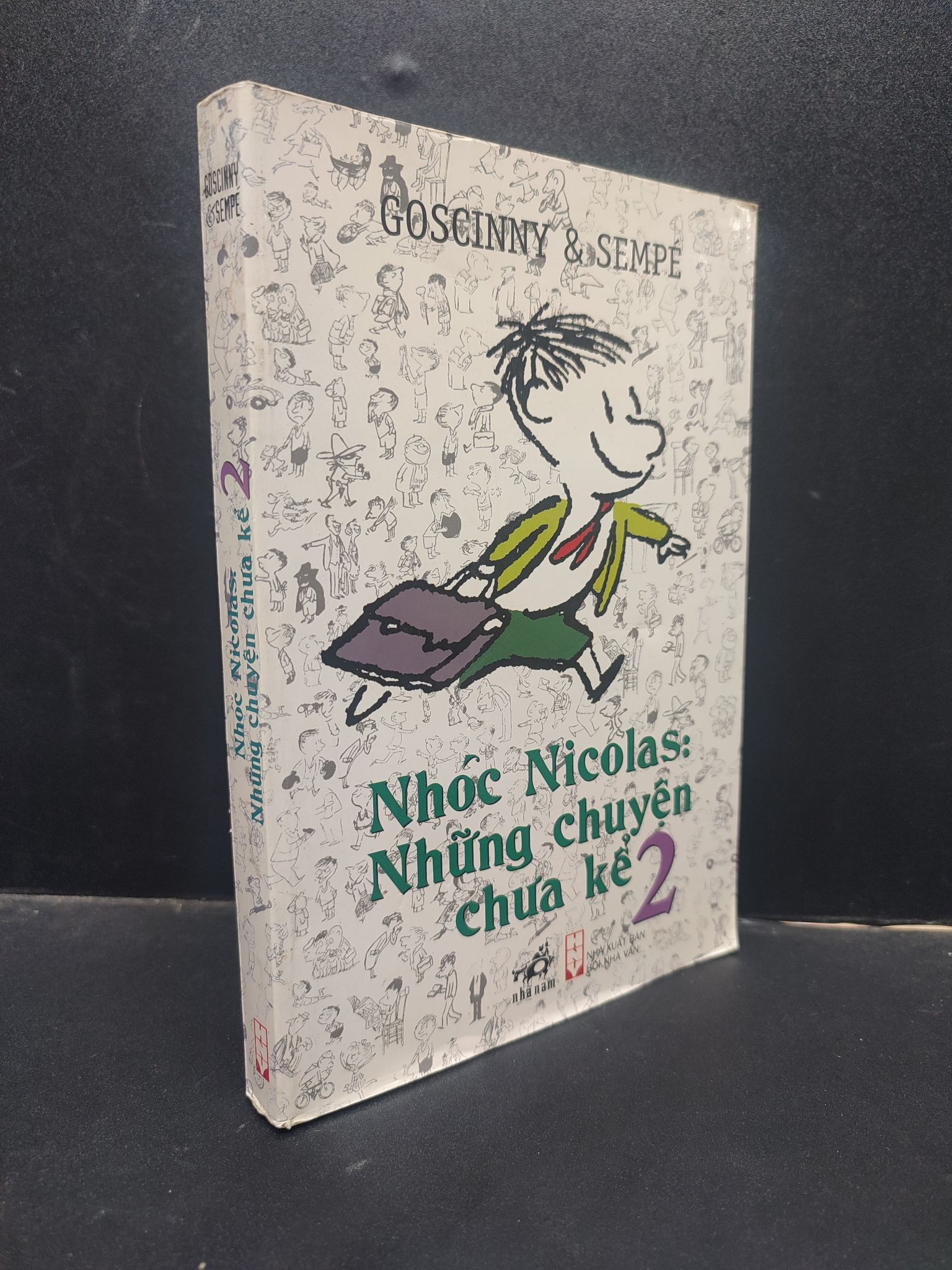 Nhóc Nicolas những chuyện chưa kể 2 Goscinny và Sempe 2008 mới 80% ố bẩn HCM0305 văn học