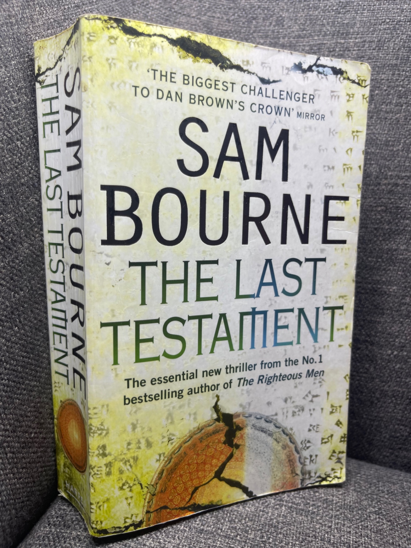 The last testament Sam Bourne mới 70% ố vàng HPB0405 ngoại văn