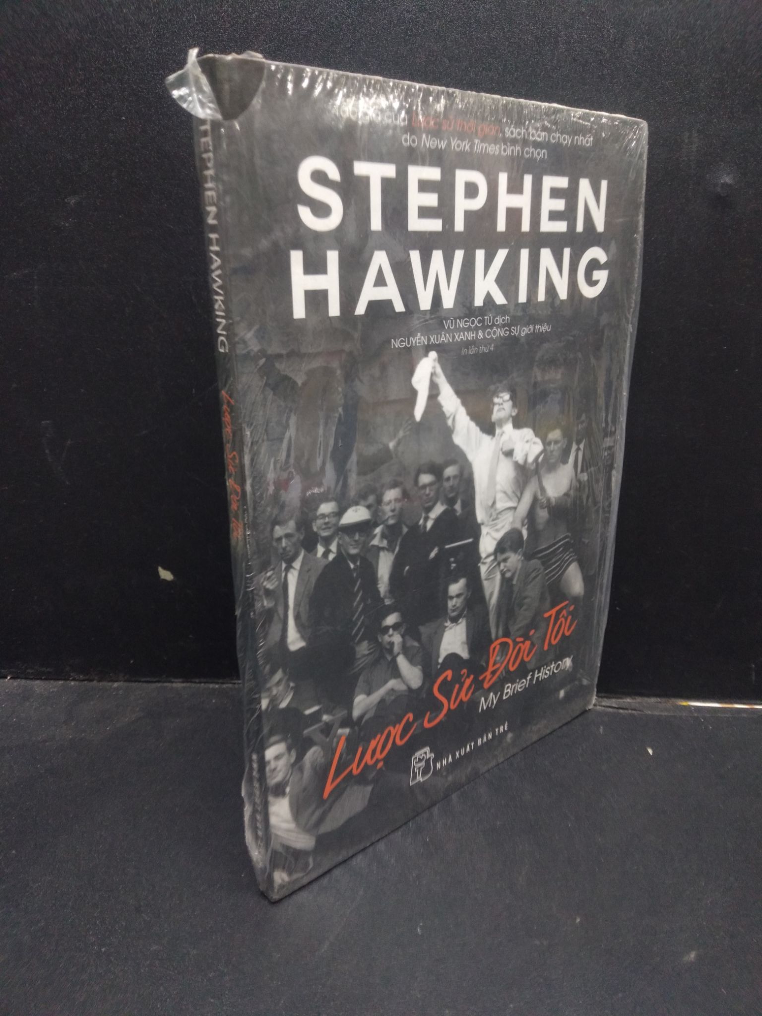 Lược Sử Đời Tôi - My Brief History StePhen Hawking có seal mới 80% ố vàng HCM0605