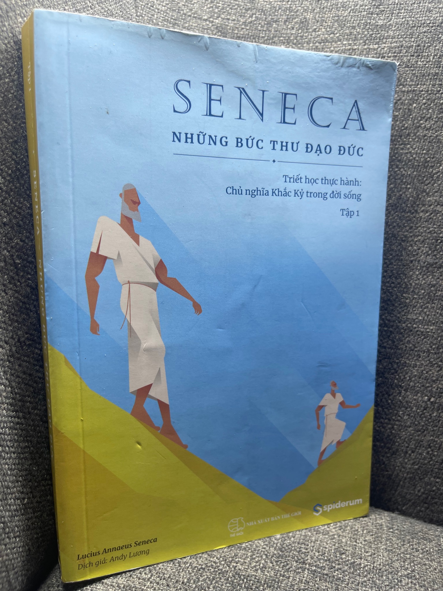 Seneca những bức thư đạo đức tập 1 Lucius Annaeus Seneca 2023 mới 90% HPB1105