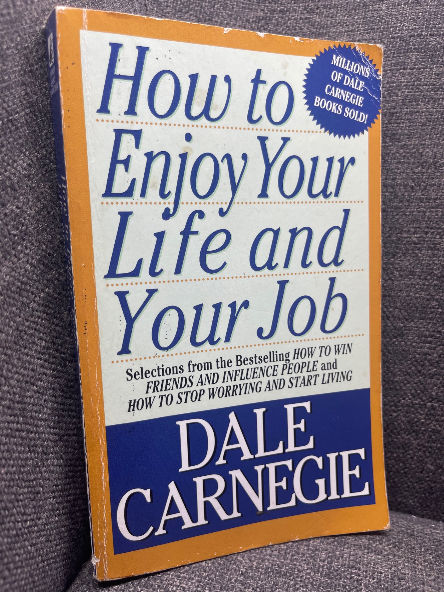 How to enjoy your life and your job Dale Carnegie mới 70% ố vàng HPB1205