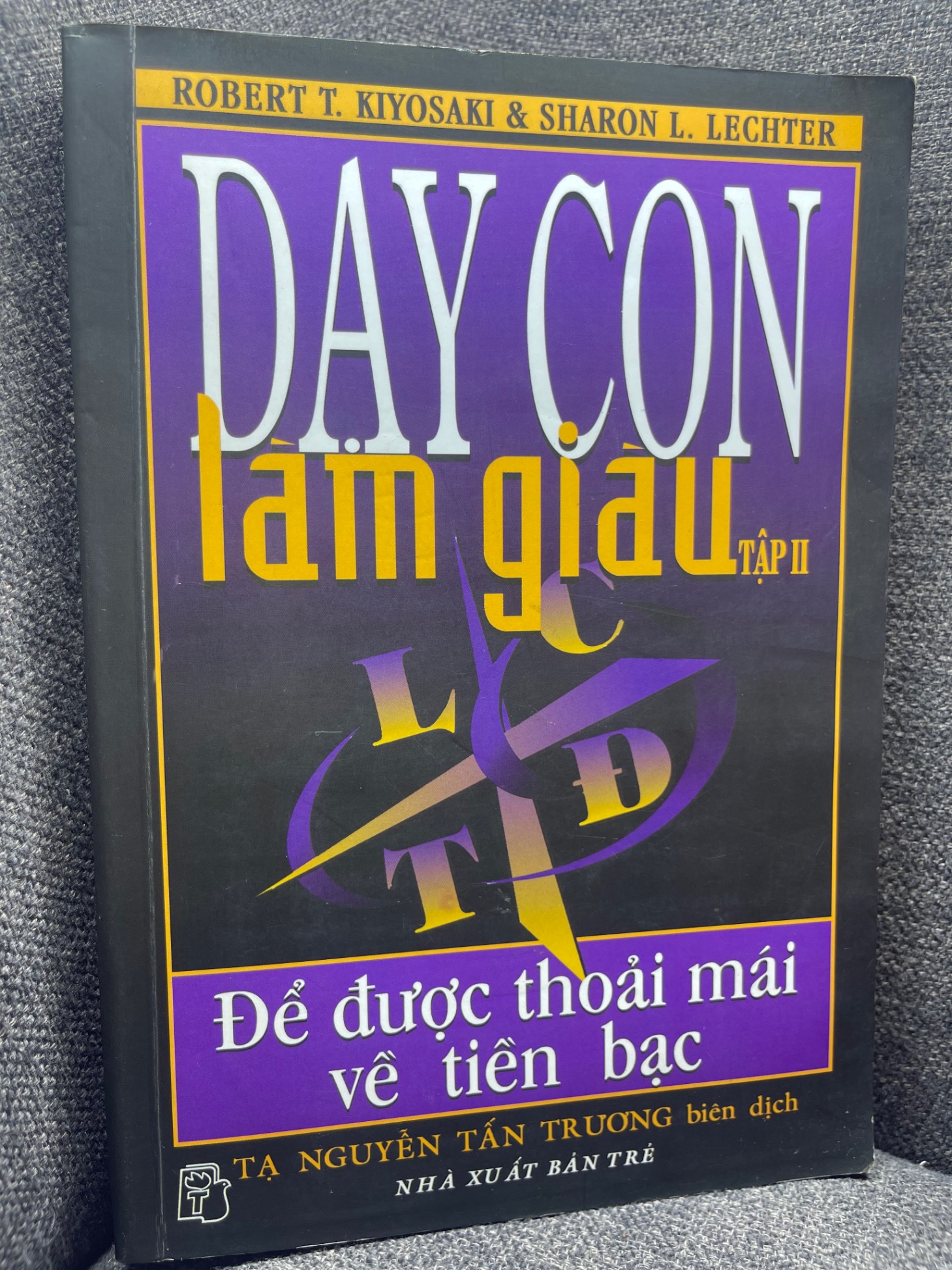 Dạy con làm giàu tập 2 Để đạt được thoải mái về tiền bạc 2002 mới 70% ố vàng HPB1305