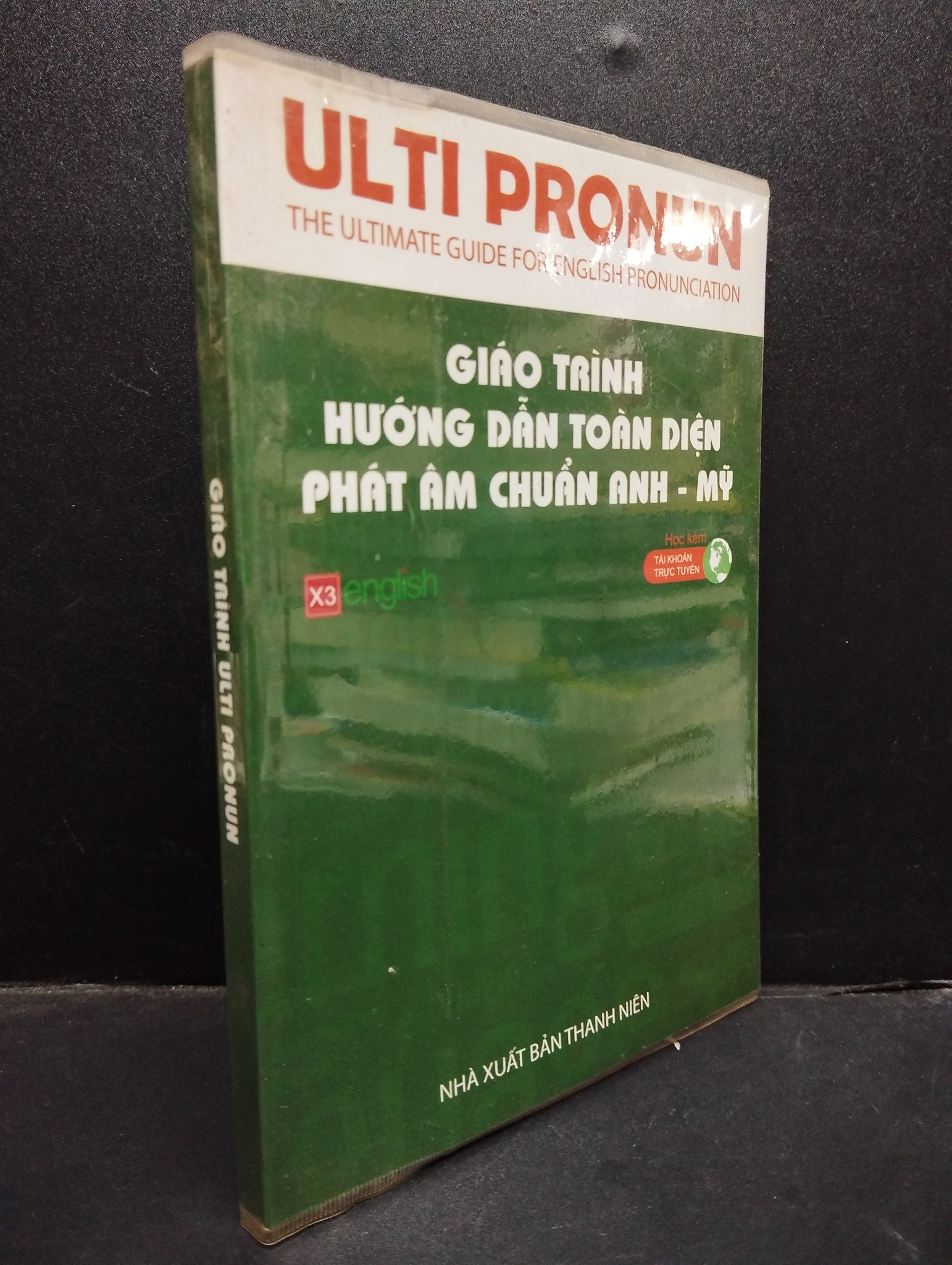 Giáo trình Ulti Pronum - Giáo trình hướng dẫn toàn diện phát âm chuẩn Anh - Mỹ 2018 mới 90% bẩn nhẹ HCM0905