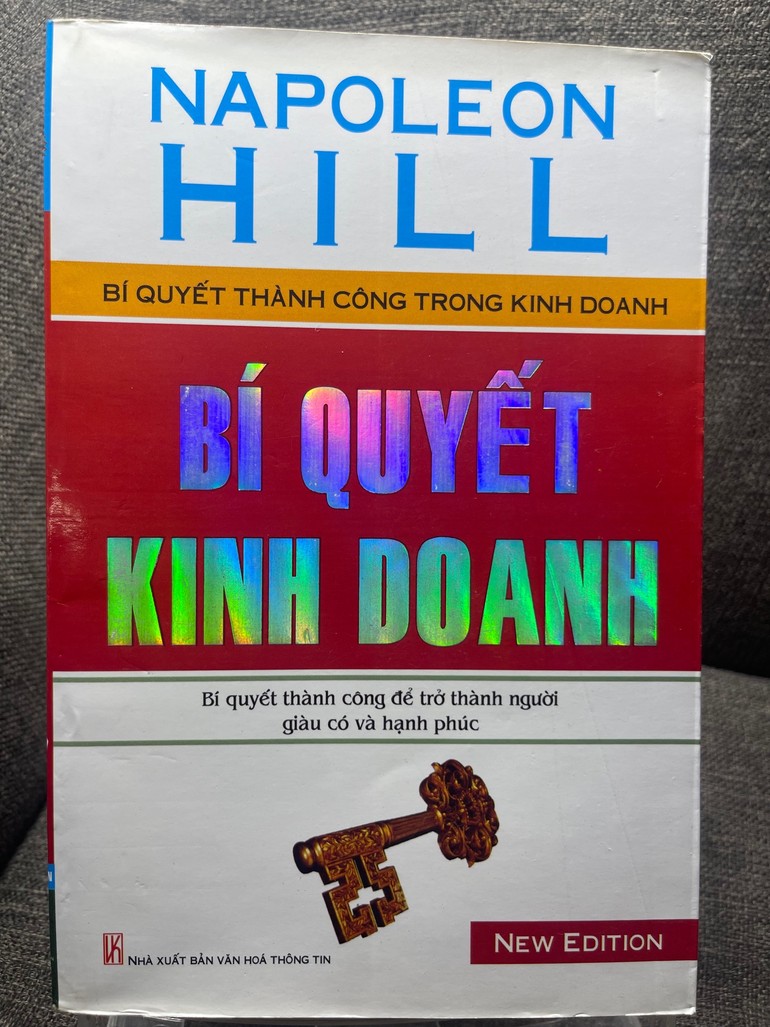 Bí quyết kinh doanh Napoleon Hill mới 80% bẩn ố nhẹ viền HPB1405