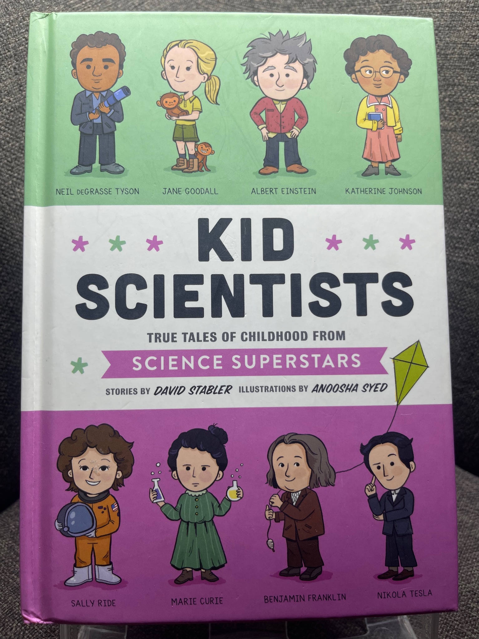 Kid scientists mới 90% truyện tranh màu ngoại văn và thiếu nhi David Stabler và Doogie Horner HPB1505