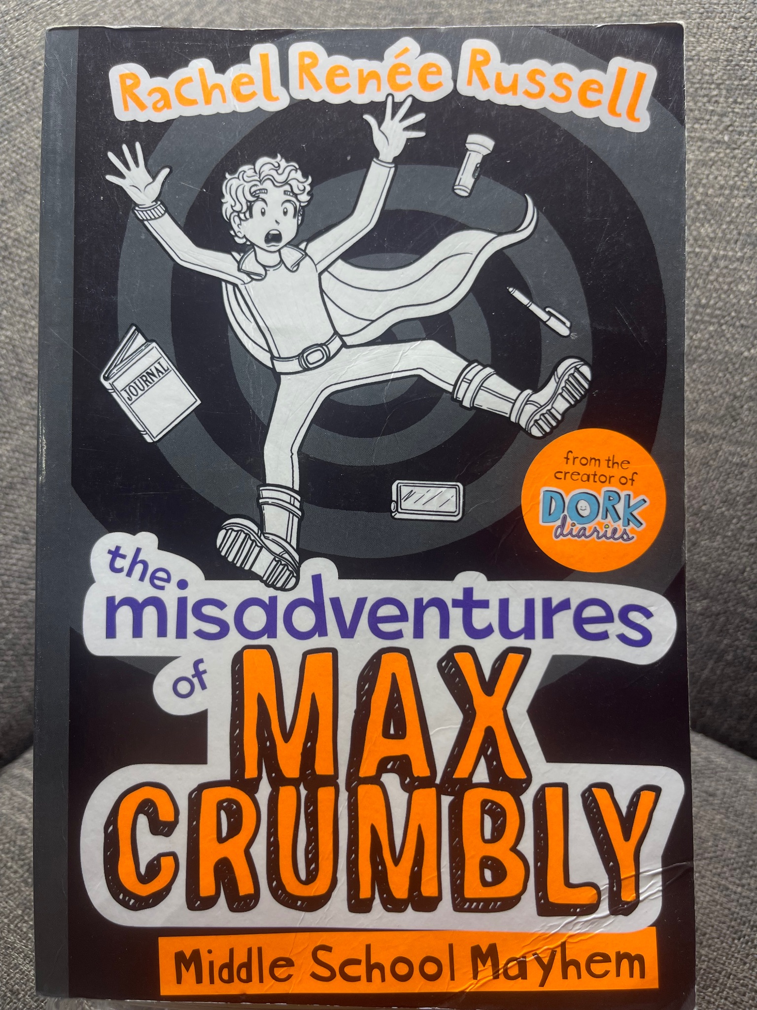 The misadventures of max crumbly mới 90% truyện tranh ngoại văn và thiếu nhi Rachel Renee Russel HPB1505