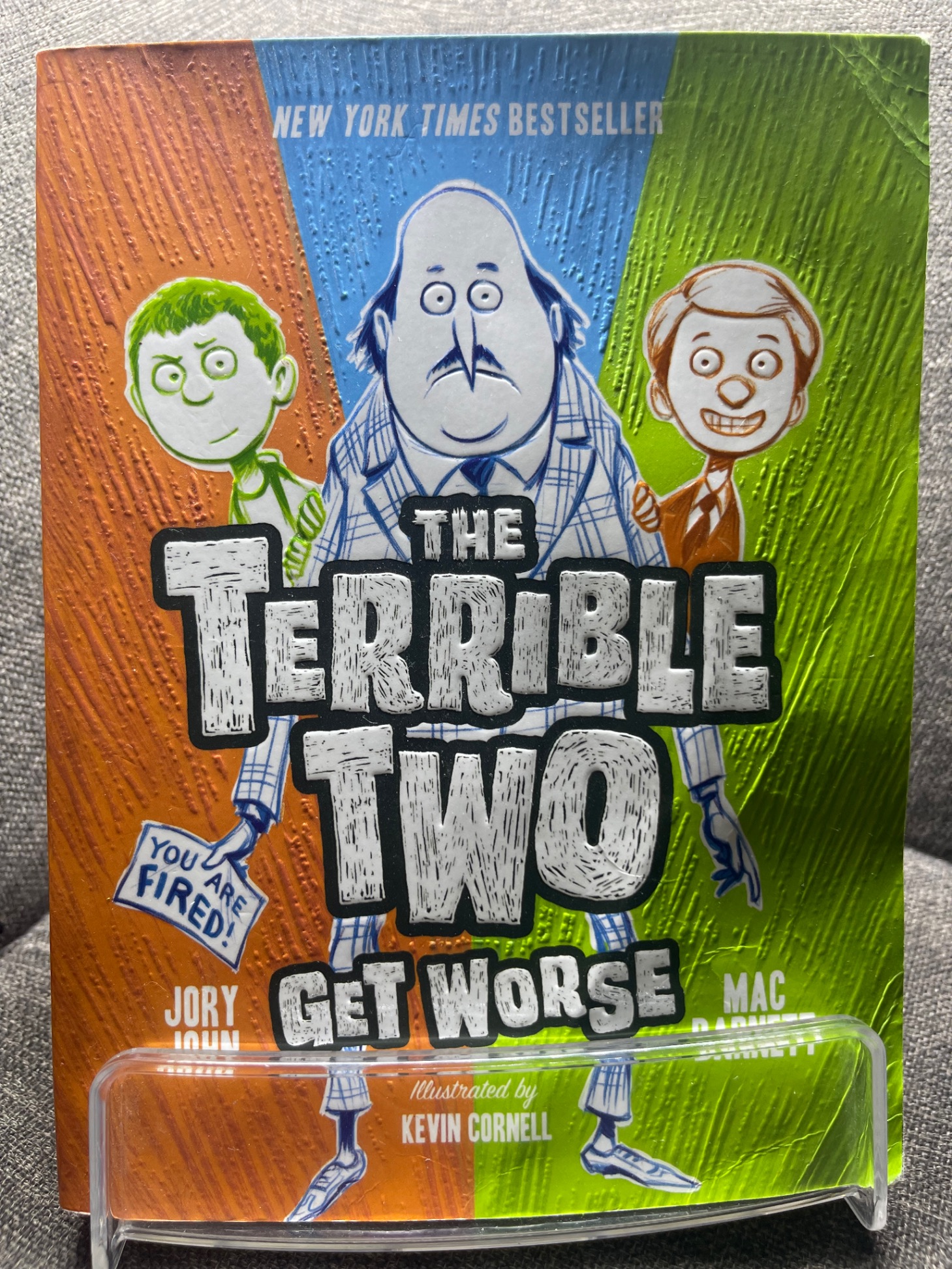 The terrible two get worse mới 80% nhăn tí bìa truyện tranh ngoại văn và thiếu nhi Kevin Cornell HPB1505