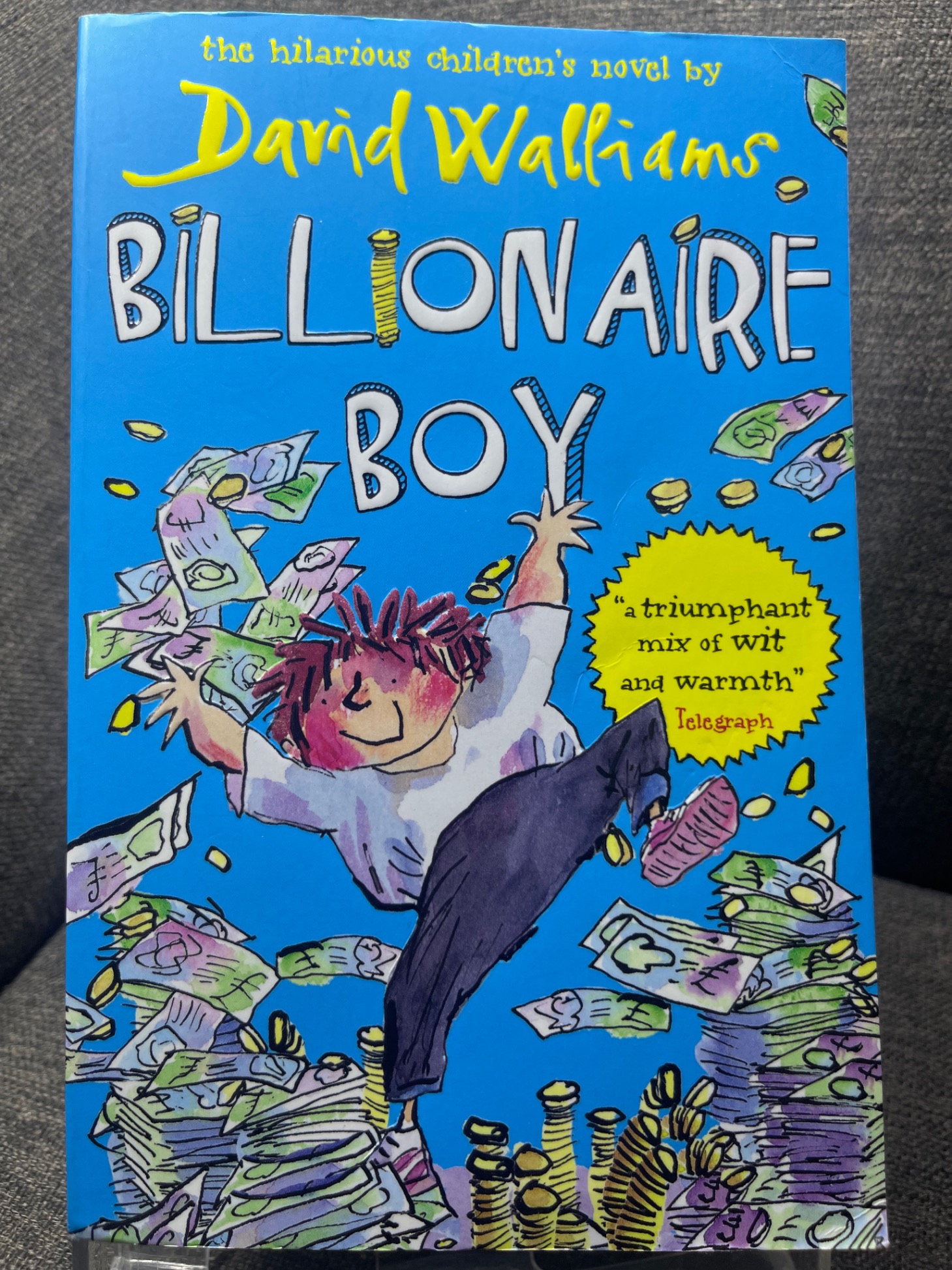 Billionare boy mới 75% tróc gáy mấy trang cuối đã dán truyện tranh ngoại văn và thiếu nhi David Walliams HPB1505