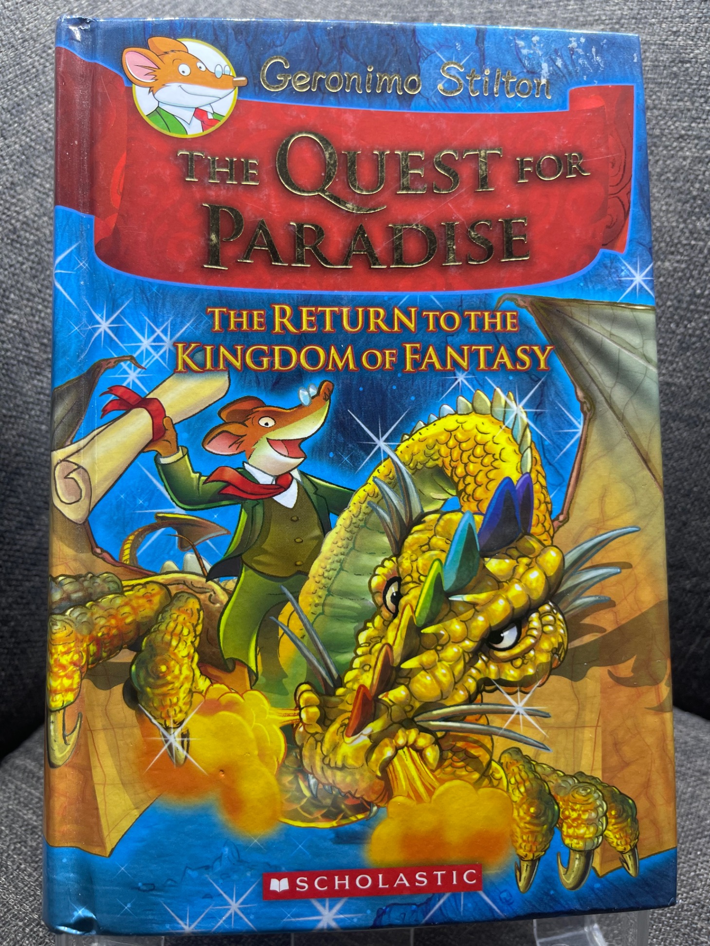 The quest for paradise mới 90% truyện tranh màu ngoại văn và thiếu nhi Geronimo Stilton HPB1505