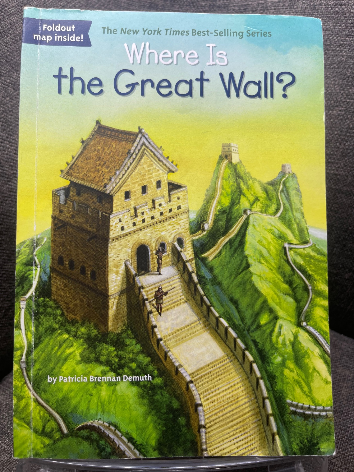 Where is the great wall mới 85% nếp gấp bìa sau truyện tranh ngoại văn và thiếu nhi Brennam Demuth HPB1505