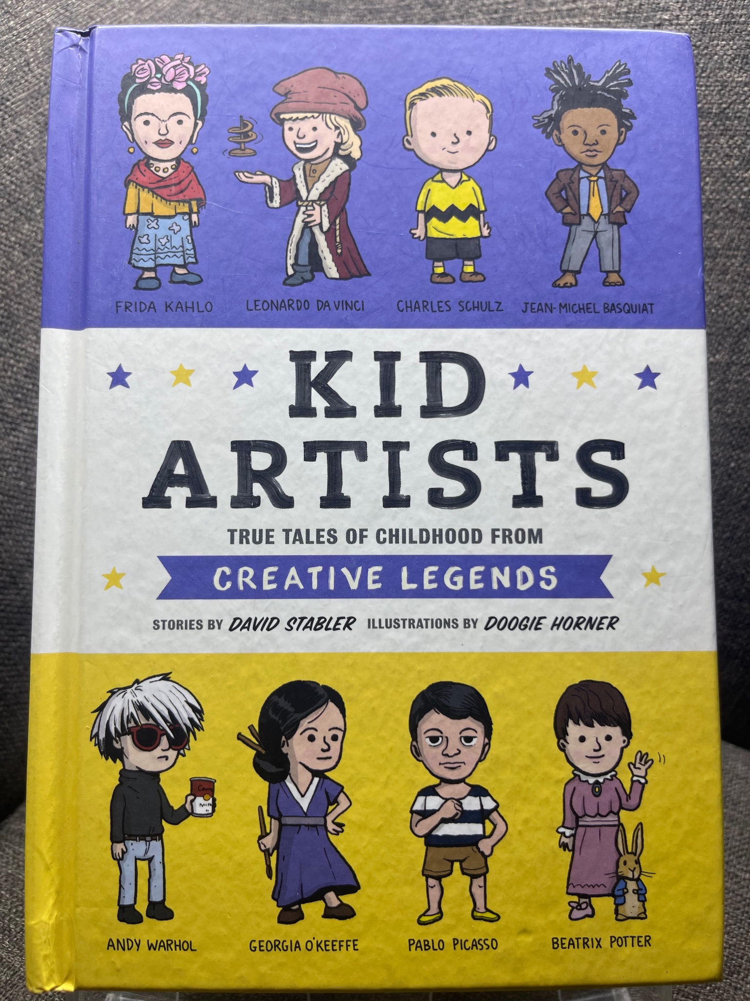 Kid artists mới 90% truyện tranh màu ngoại văn và thiếu nhi David Stabler và Doogie Horner HPB1505