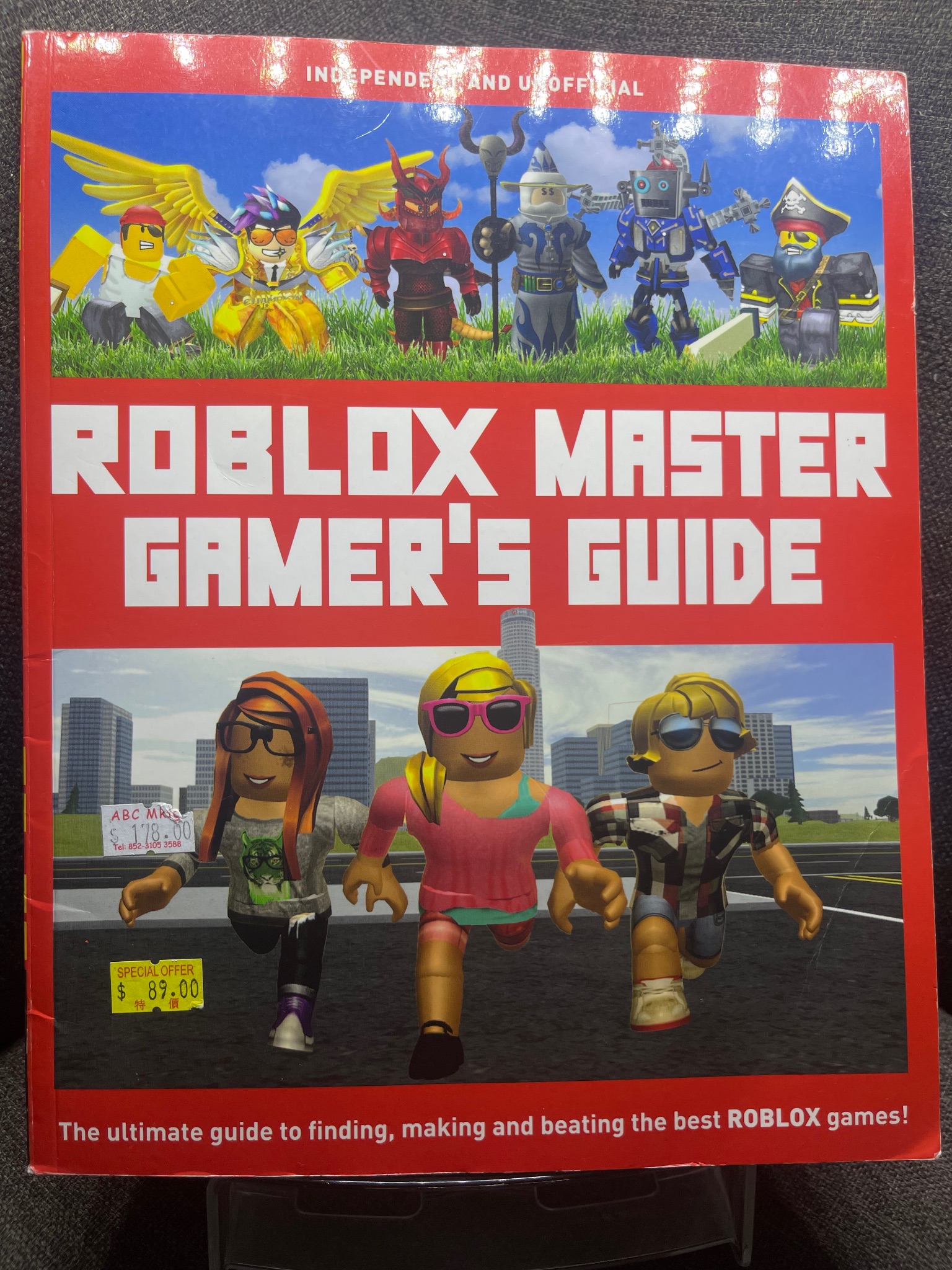 Roblox master gamers guide mới 90% sách tranh màu ngoại văn và thiếu nhi hướng dẫn trò chơi Independent and Unofficial HPB1605 SÁCH NGOẠI VĂN