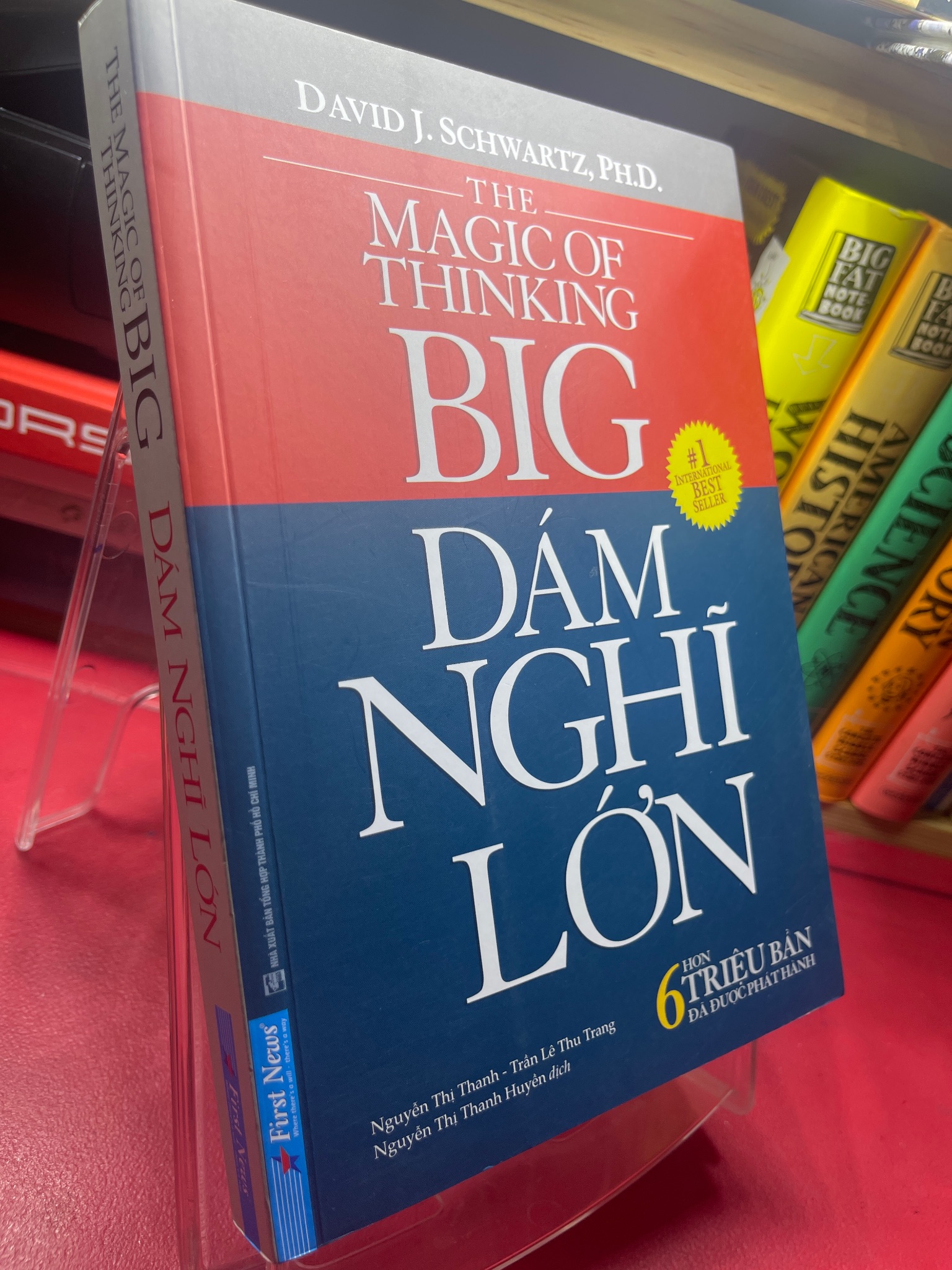 Dám nghĩ lớn 2021 mới 90% David J Schwartz HPB1605 SÁCH GIÁO TRÌNH, CHUYÊN MÔN