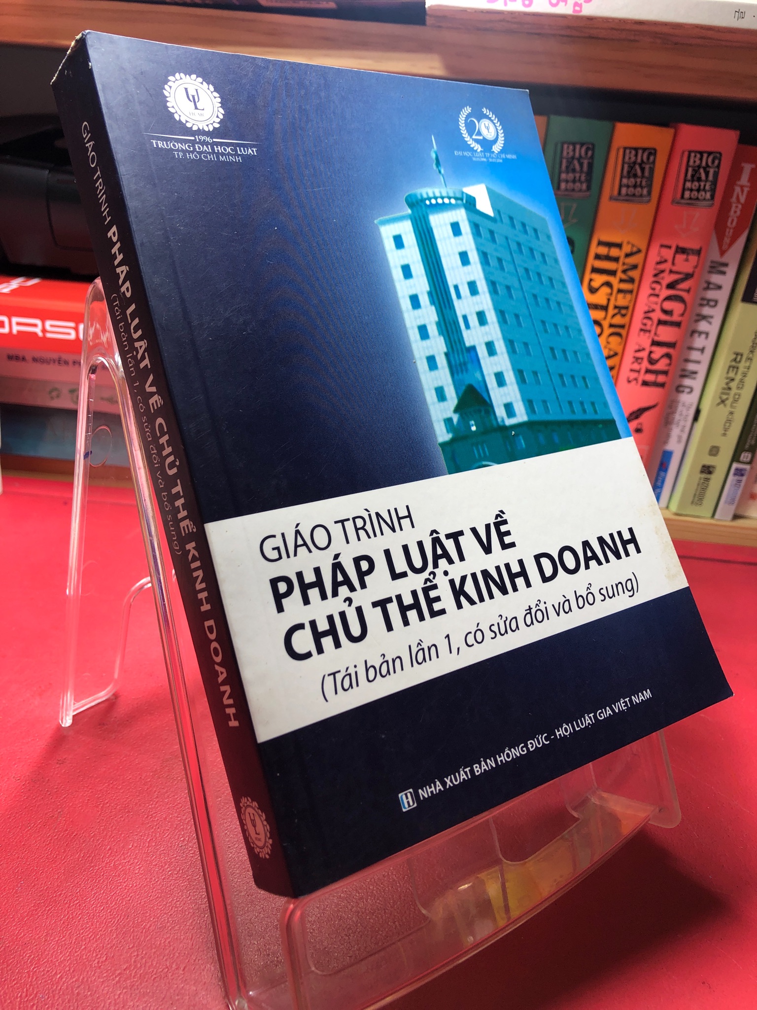 Giáo trình pháp luật về chủ thể kinh doanh 2016 mới 85% ố nhẹ viền HPB1605 SÁCH KỸ NĂNG