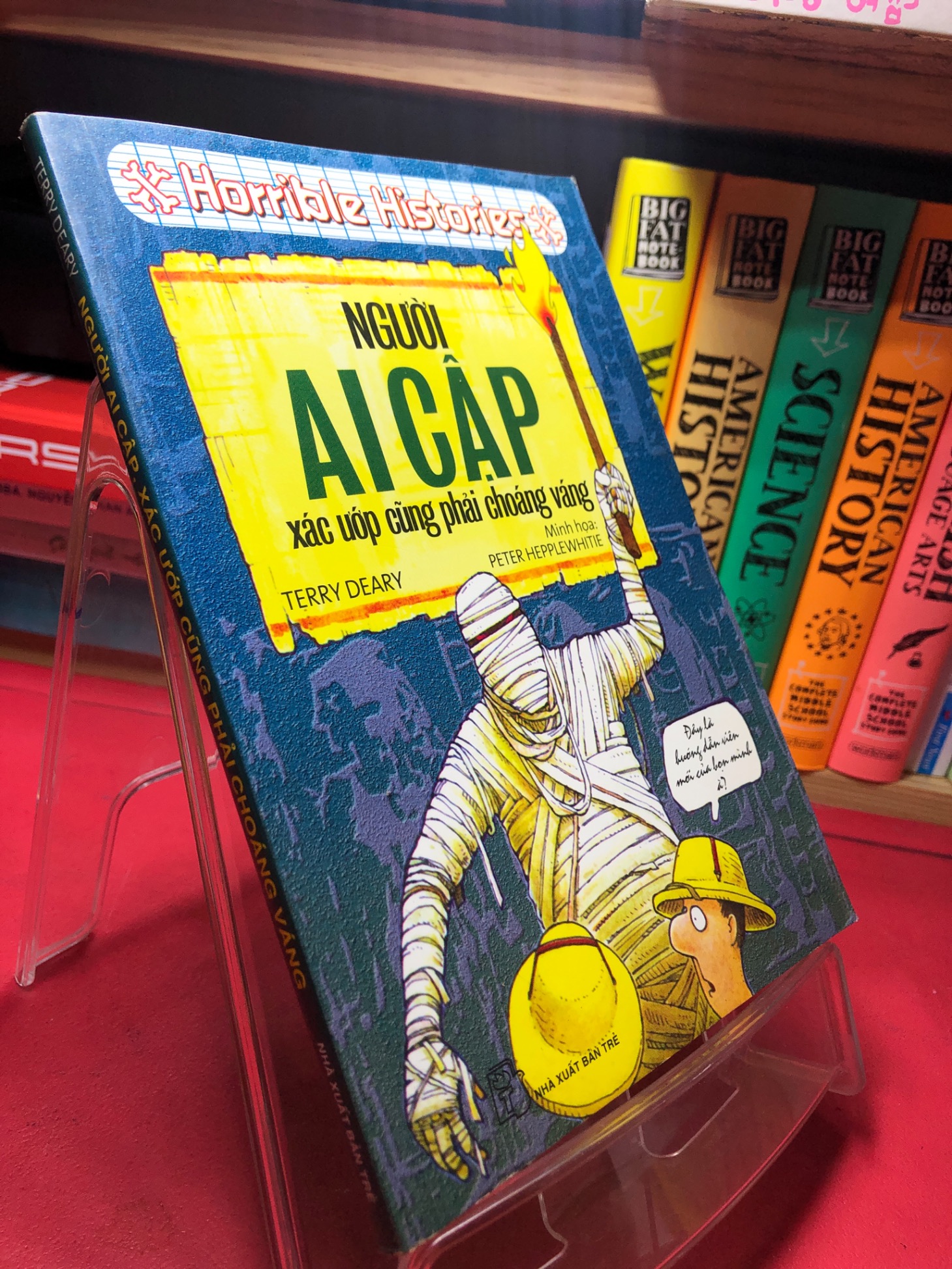 Người Ai Cập xác ướp cũng phải choáng váng 2009 mới 75% ố vàng Horrible Histories HPB1905 SÁCH LỊCH SỬ - CHÍNH TRỊ - TRIẾT HỌC