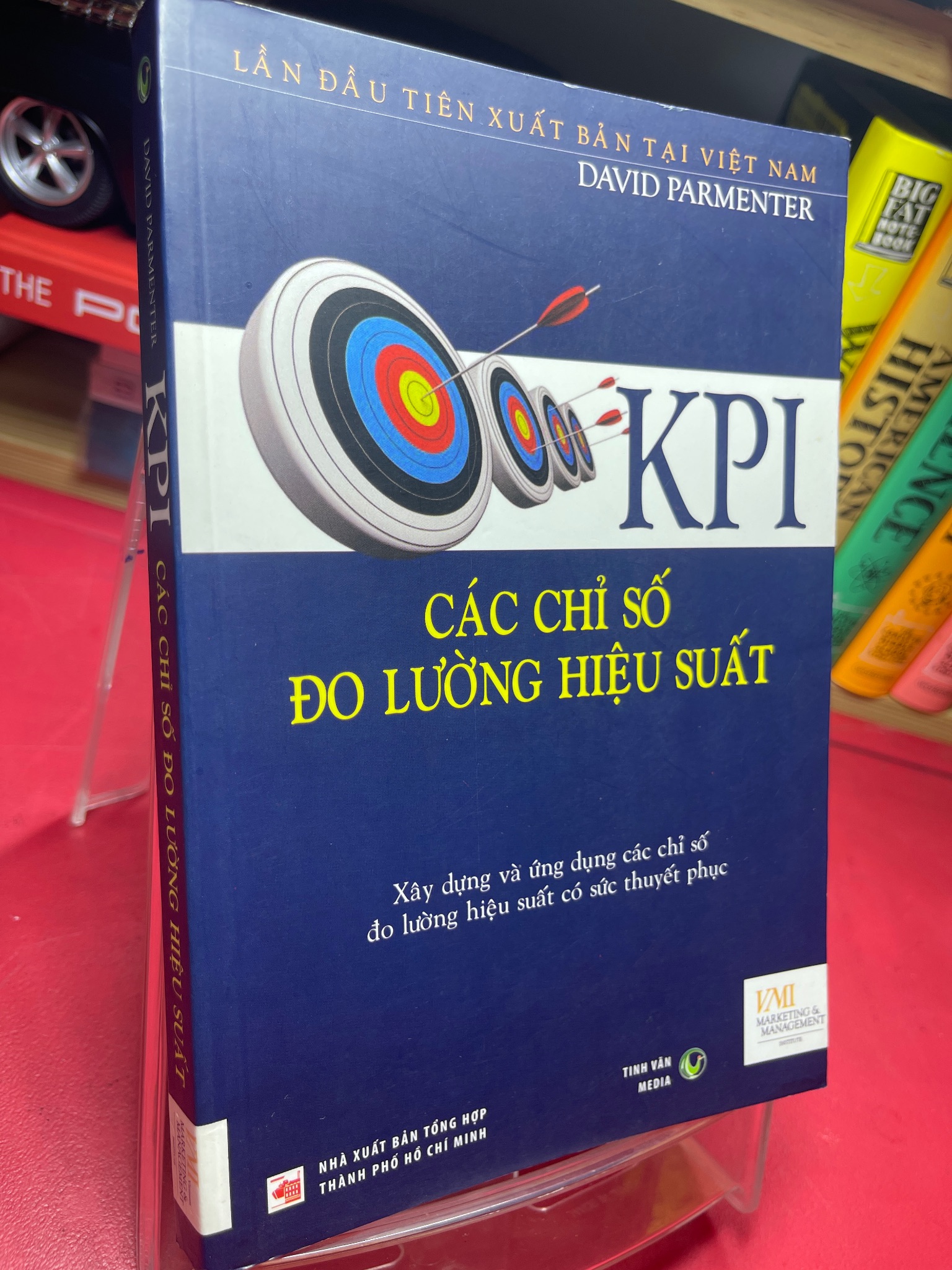 KPI các chỉ số đo lường hiệu suất 2009 mới 80% ố bẩn viền nhẹ David Parmenter HPB1905 SÁCH KỸ NĂNG