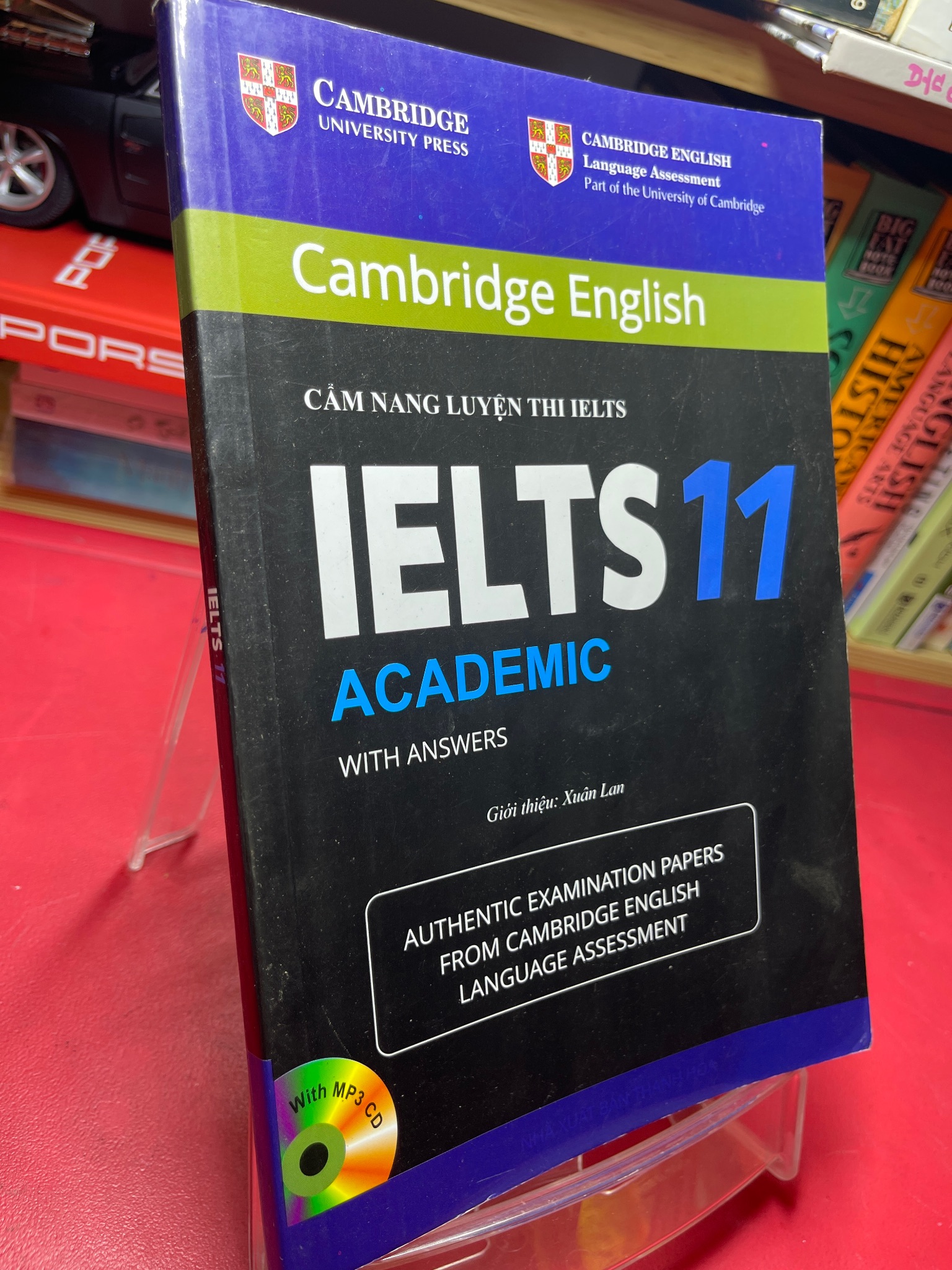 Ielts 11 cẩm nang luyện thi ielts 2015 mới 75% bẩn viền nhẹ bút chì bung gáy ít mỗi sách Xuân Lan HPB1905 SÁCH HỌC NGOẠI NGỮ