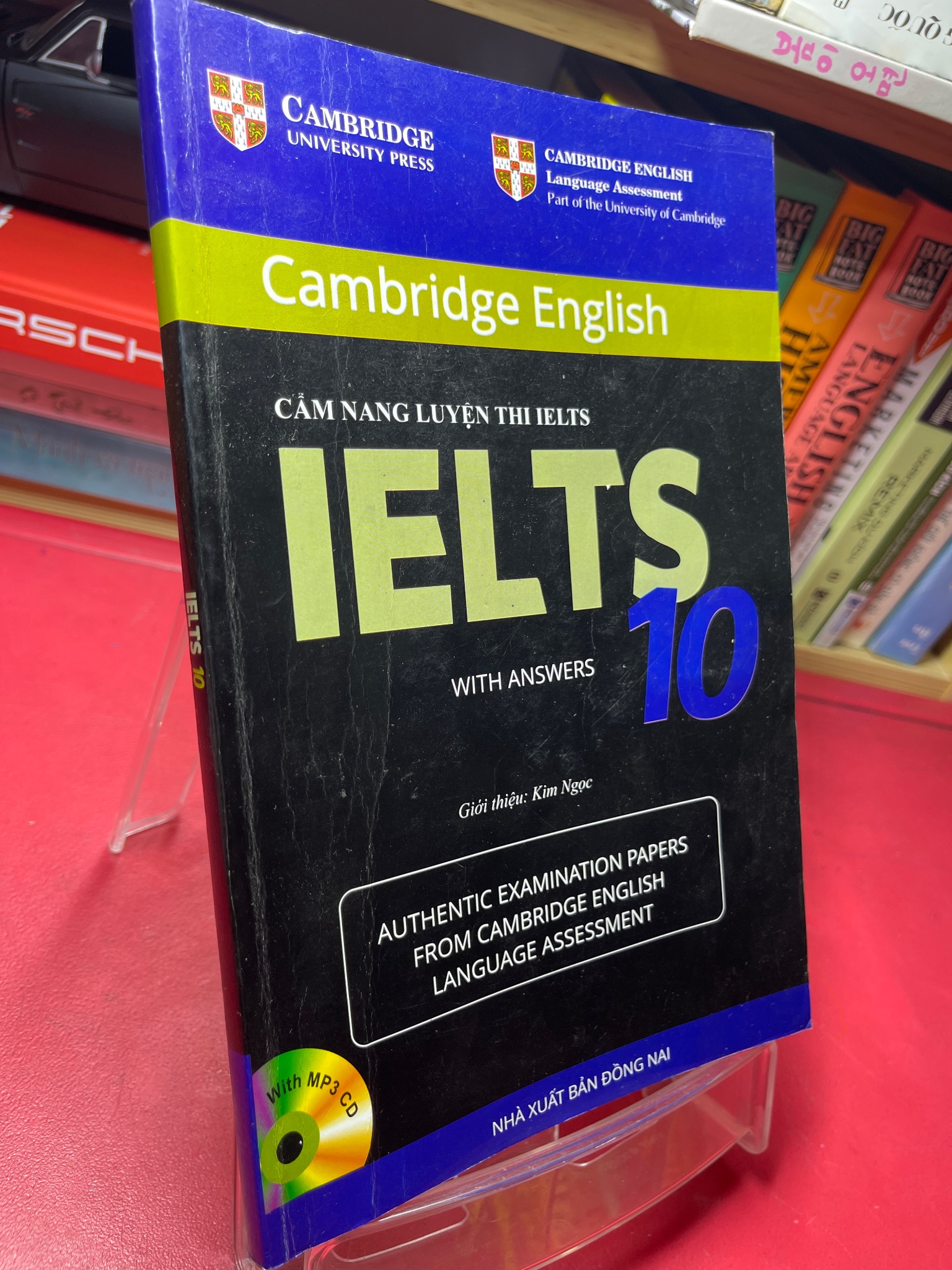 Ielts 10 cẩm nang luyện thi ielts 2015 mới 75% bẩn viền nhẹ bút chì mỗi sách Kim Ngọc HPB1905 SÁCH HỌC NGOẠI NGỮ