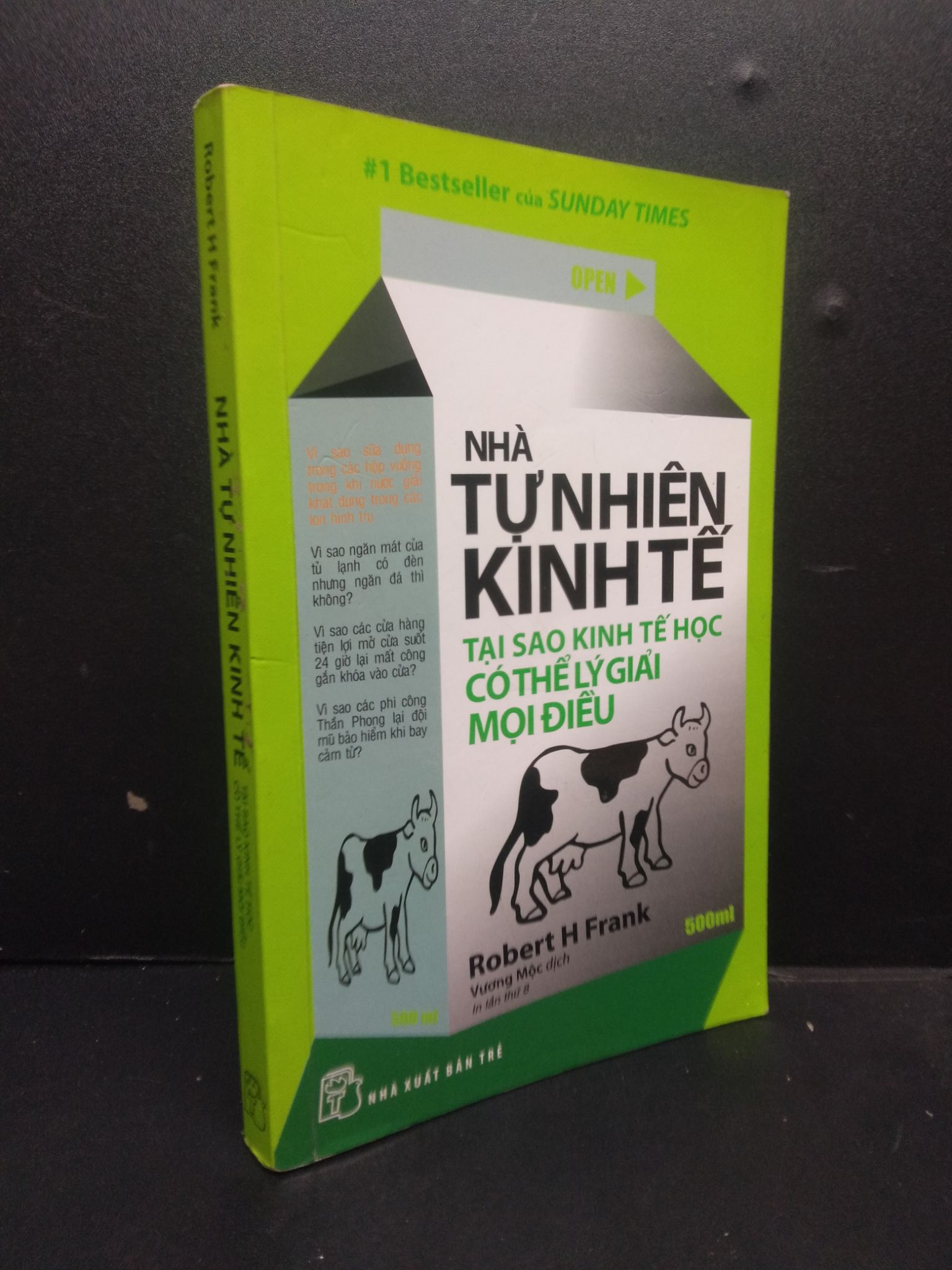 Nhà tự nhiên kinh tế - Tại sao kinh tế học có thể lý giải mọi điều Robert H Frank 2019 mới 70% ố vàng HCM0805 kinh tế