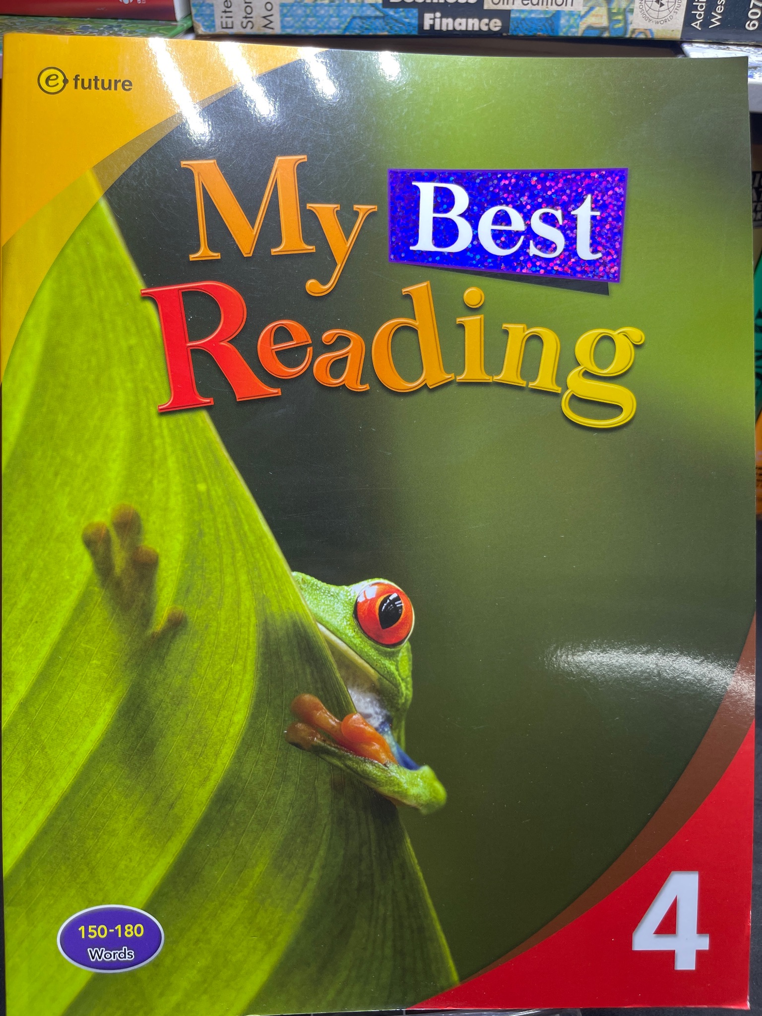 My best reading 4 mới 90% kèm CD Efuture HPB2505 SÁCH HỌC NGOẠI NGỮ