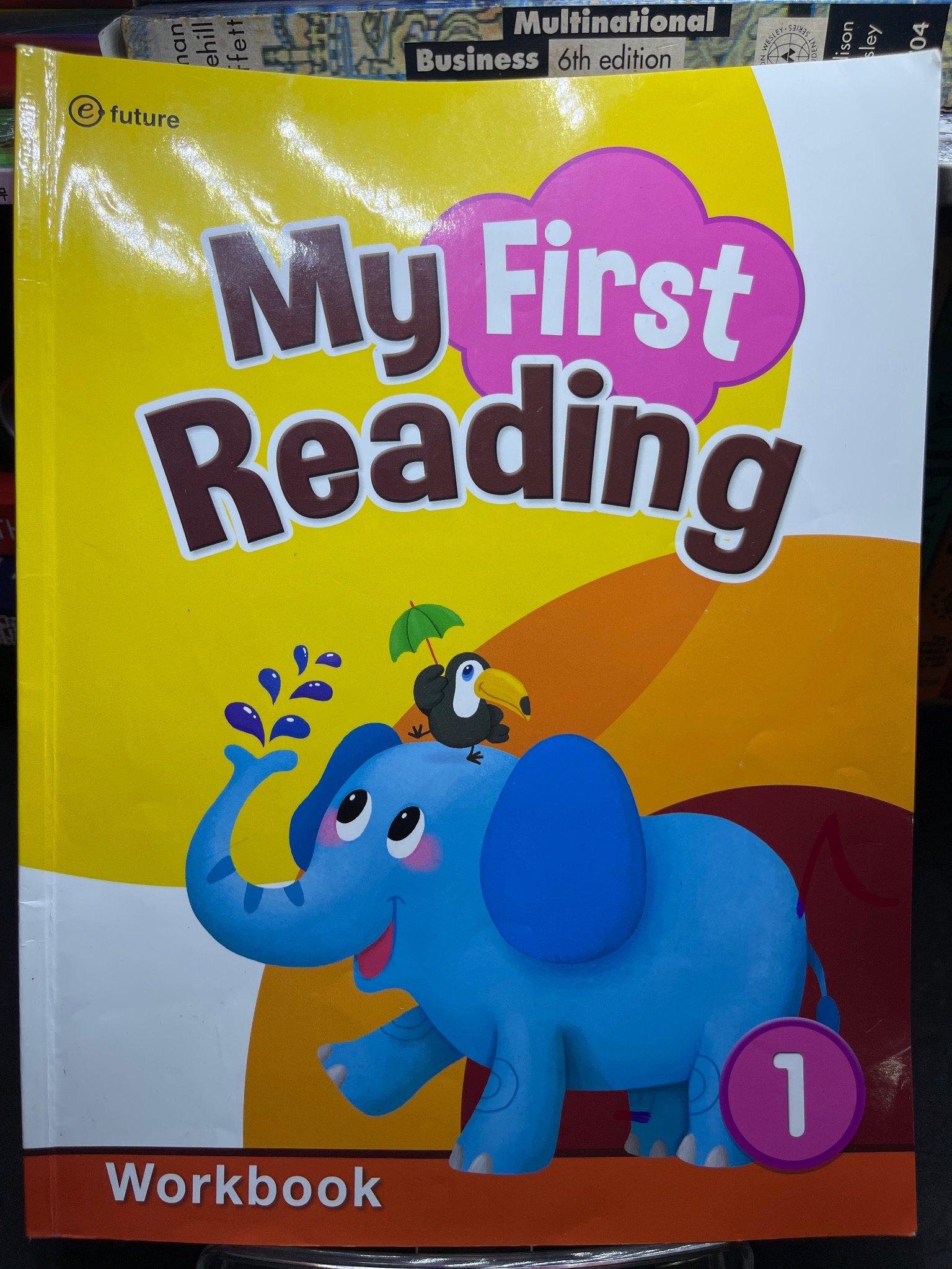 My first reading workbook 1 mới 80% bút mực bút chì vài trang đầu Efuture HPB2505 SÁCH HỌC NGOẠI NGỮ