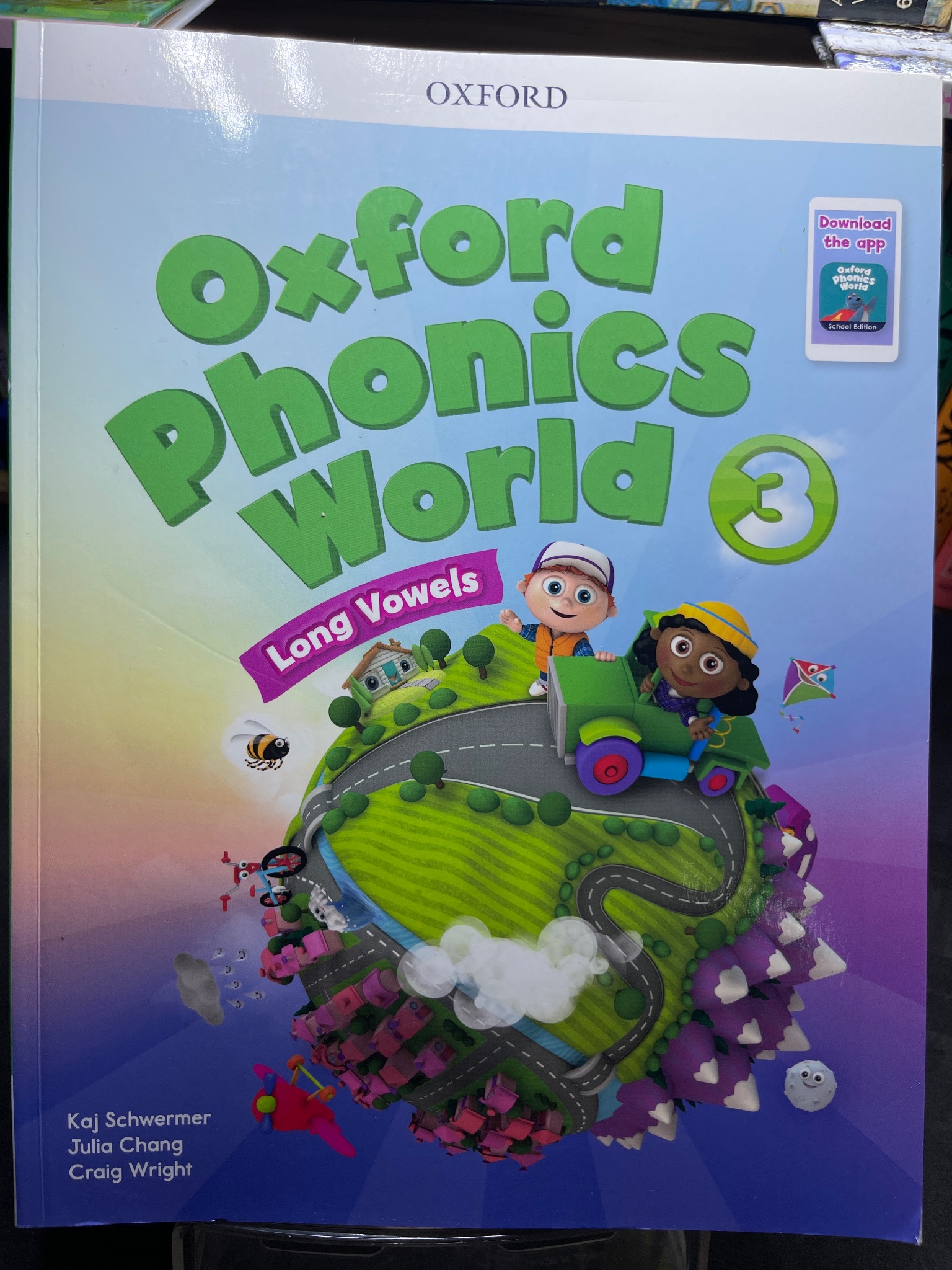 Oxford phonics world 3 long vowels mới 90% Oxford HPB2505 SÁCH HỌC NGOẠI NGỮ