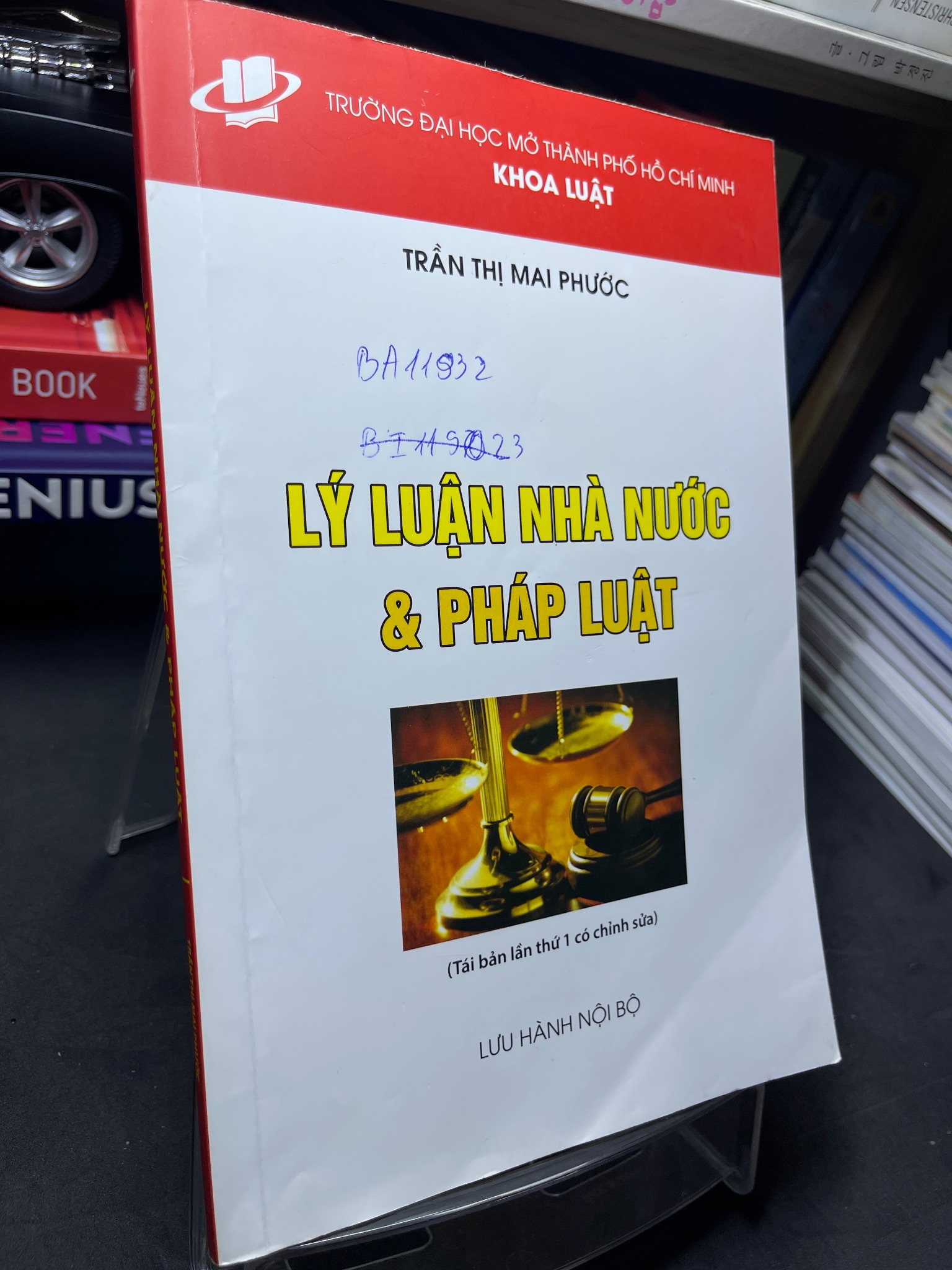 Lý luận nhà nước và pháp luật mới 80% viết xanh bìa và 3 trang trong lưu hành nội bộ Trần Thị Mai Phước HPB2705 SÁCH GIÁO TRÌNH, CHUYÊN MÔN