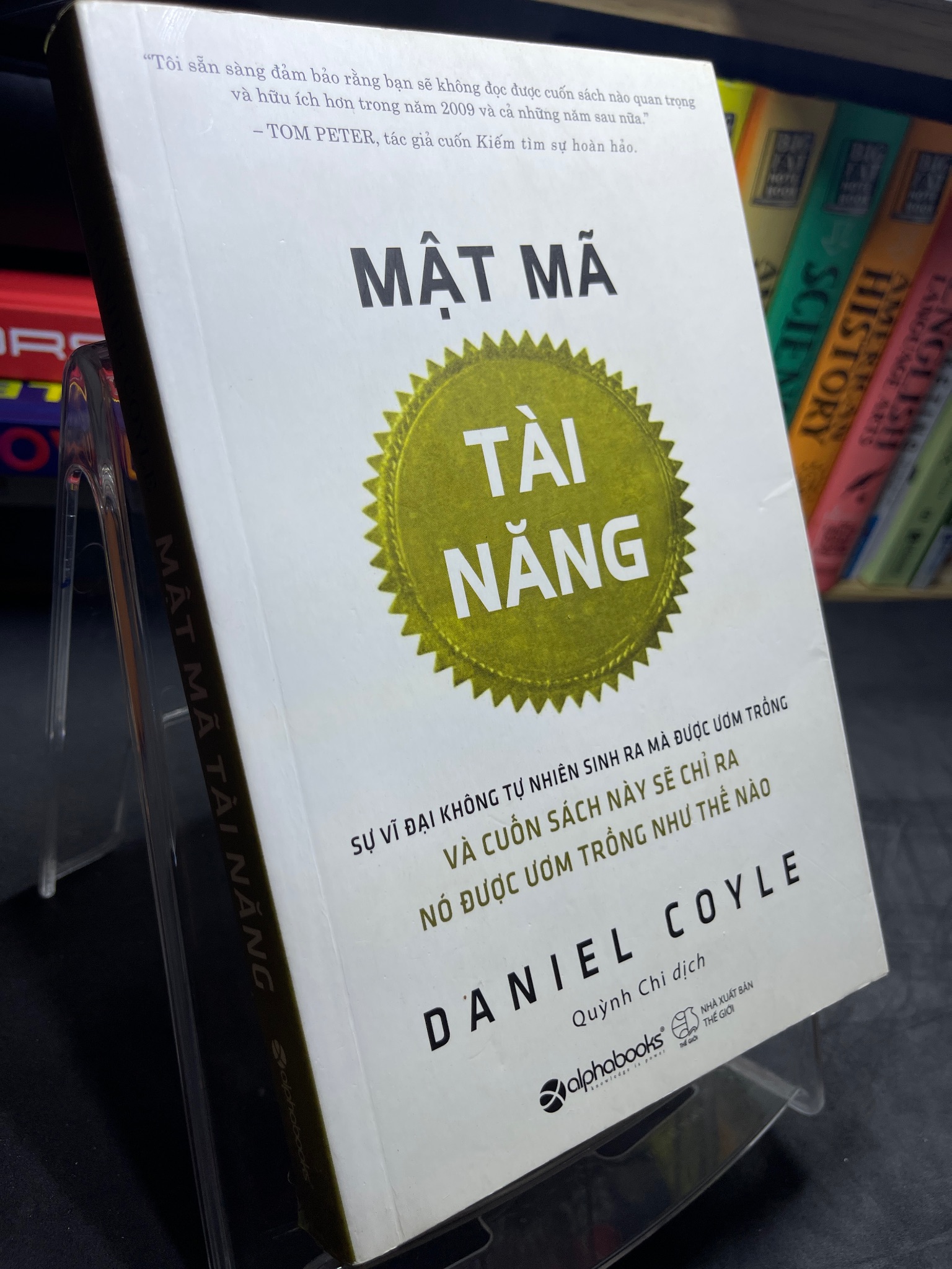 Mật mã tài năng 2019 mới 80% bẩn nhẹ Daniel Coyle HPB2705 SÁCH KỸ NĂNG