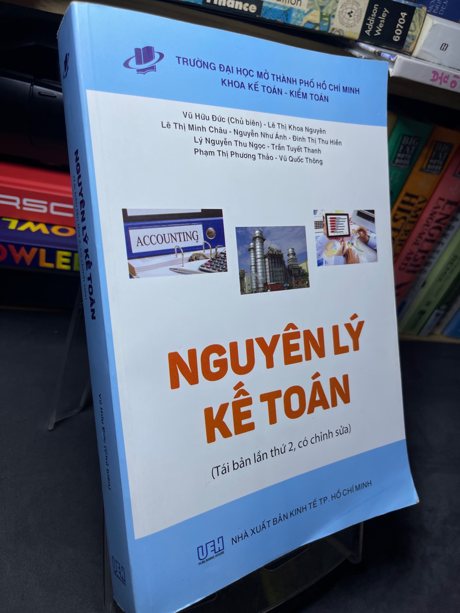 Nguyên lý kế toán tái bản lần 2 có chỉnh sửa mới 85% Vũ Hữu Đức HPB2705 SÁCH GIÁO TRÌNH, CHUYÊN MÔN