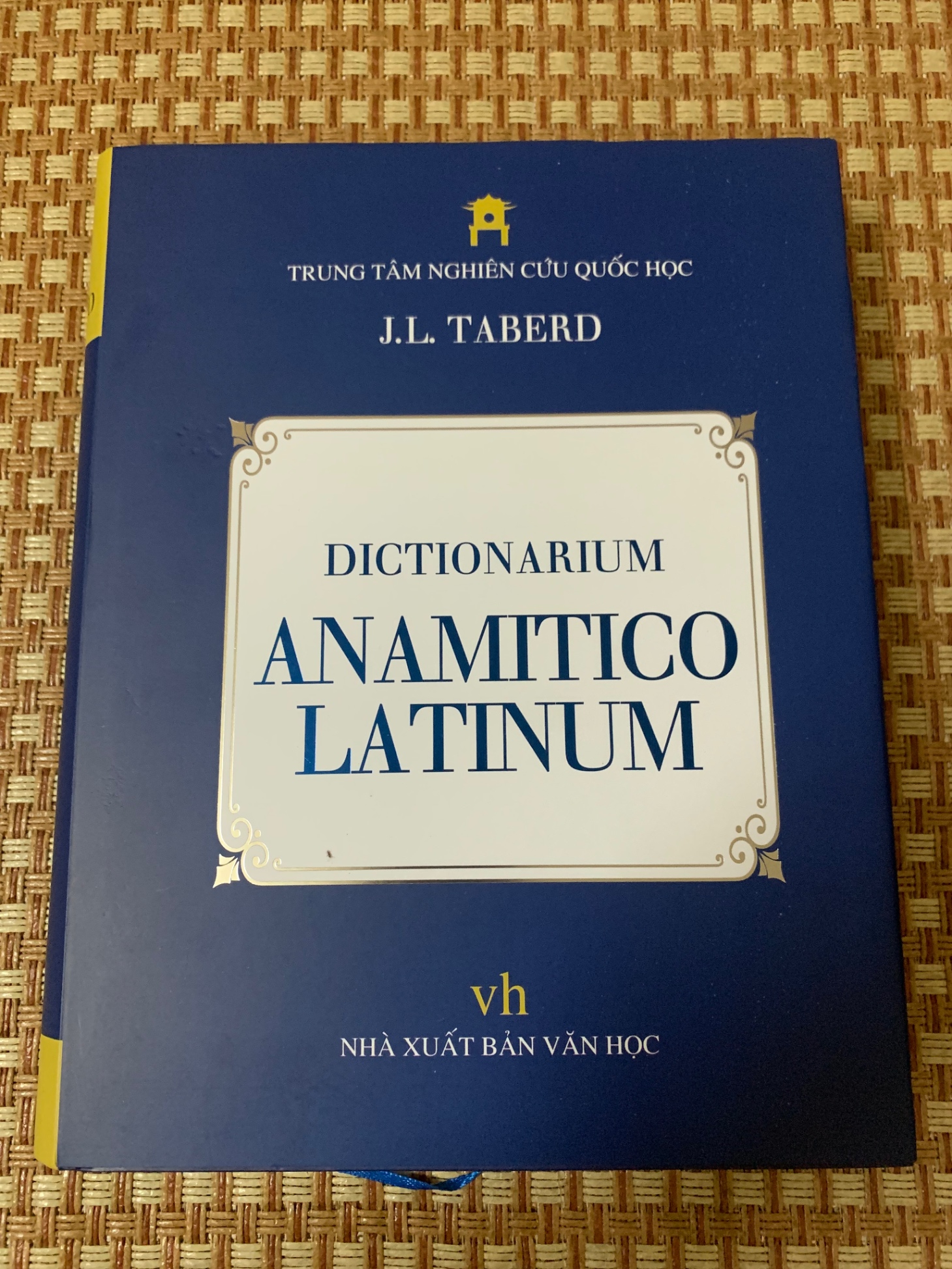 Dictionarium ANAMITICO LATINUM - J.L. Taberd (Sách mới nguyên seal 100%,NXB Văn Học 2018) STB2905 - Từ Điển