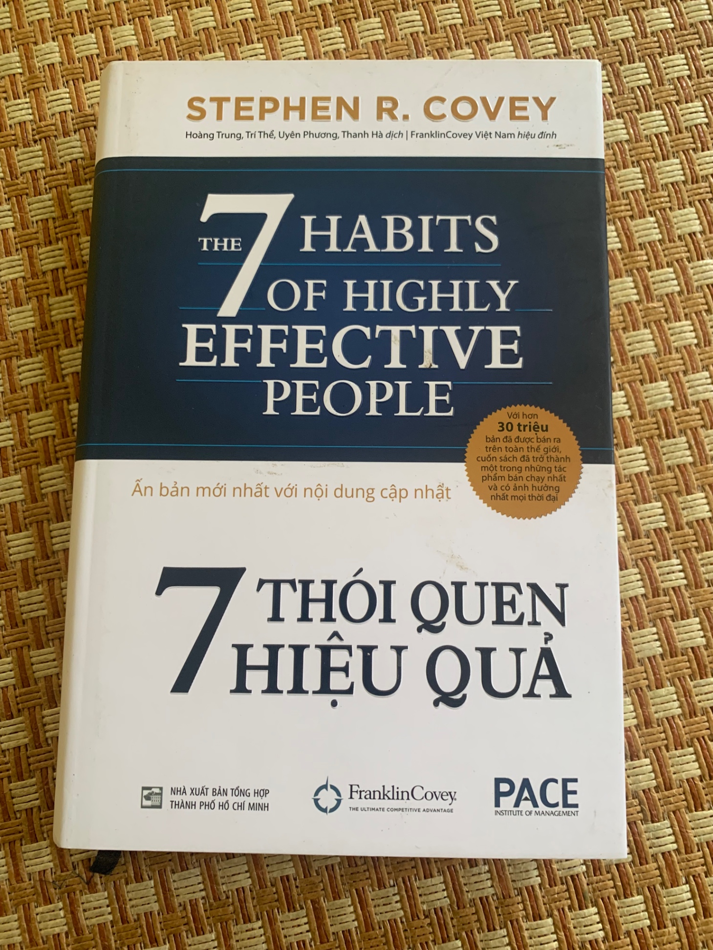 7 Thói Quen Hiệu Quả ( bìa cứng 95% 2019) Stephen R.Covey STB2905 Kỹ Năng