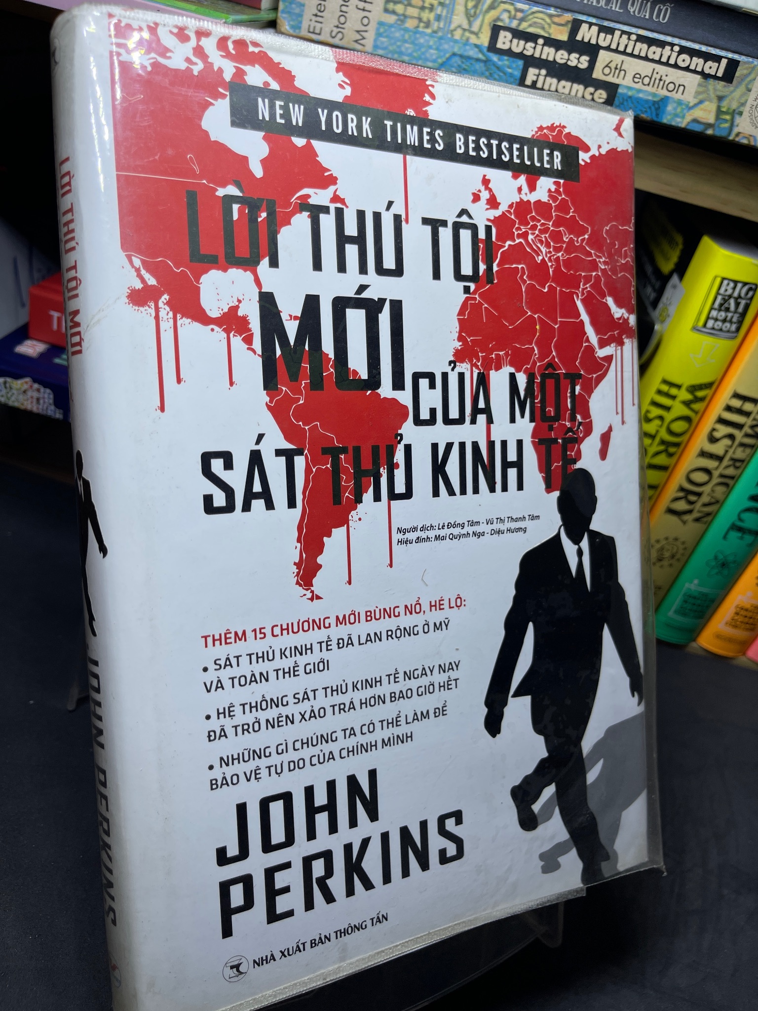 Lời thú tội của một sát thủ kinh tế 2018 bìa cứng mới 85% bẩn viền nhẹ John Perkins HPB2905 SÁCH LỊCH SỬ - CHÍNH TRỊ - TRIẾT HỌC