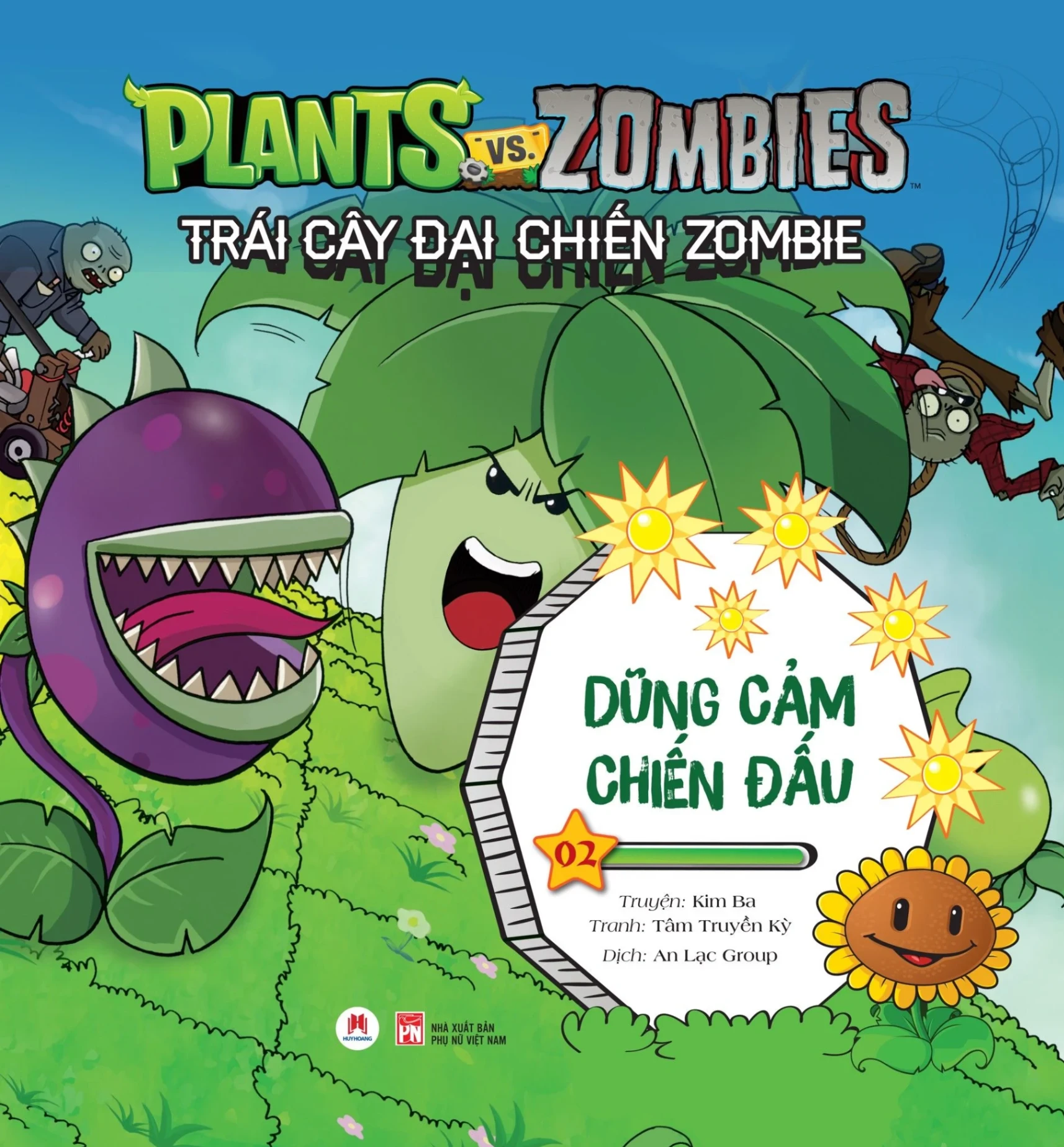 Trái cây đại chiến Zombie 2 TB 32k - Dũng cảm chiến đấu (HH) Mới 100% HCM.PO Độc quyền - Thiếu nhi