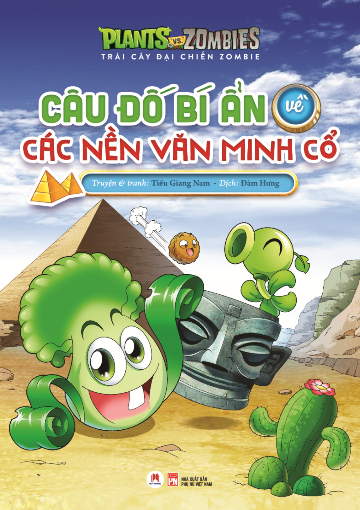 Trái cây đại chiến Zombie - Câu đố bí ẩn về Các nền văn minh cổ (HH) Mới 100% HCM.PO Độc quyền - Thiếu nhi