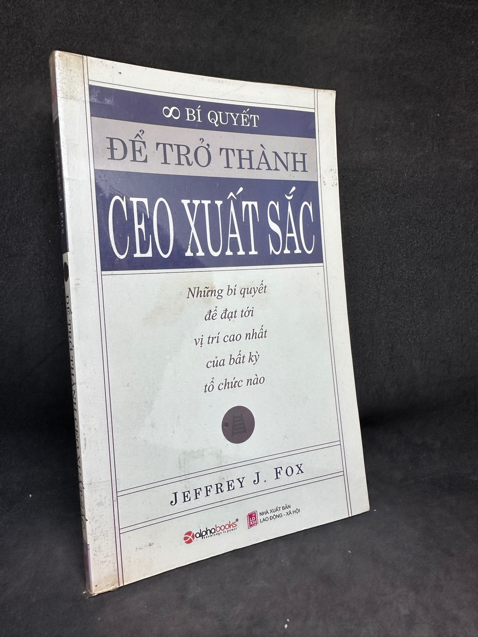 Để Trở Thành Ceo Xuất Sắc - Jeffrey J. Fox, Mới 80% (Ố Vàng, Trang đầu có ghi chữ), 2008 SBM2405