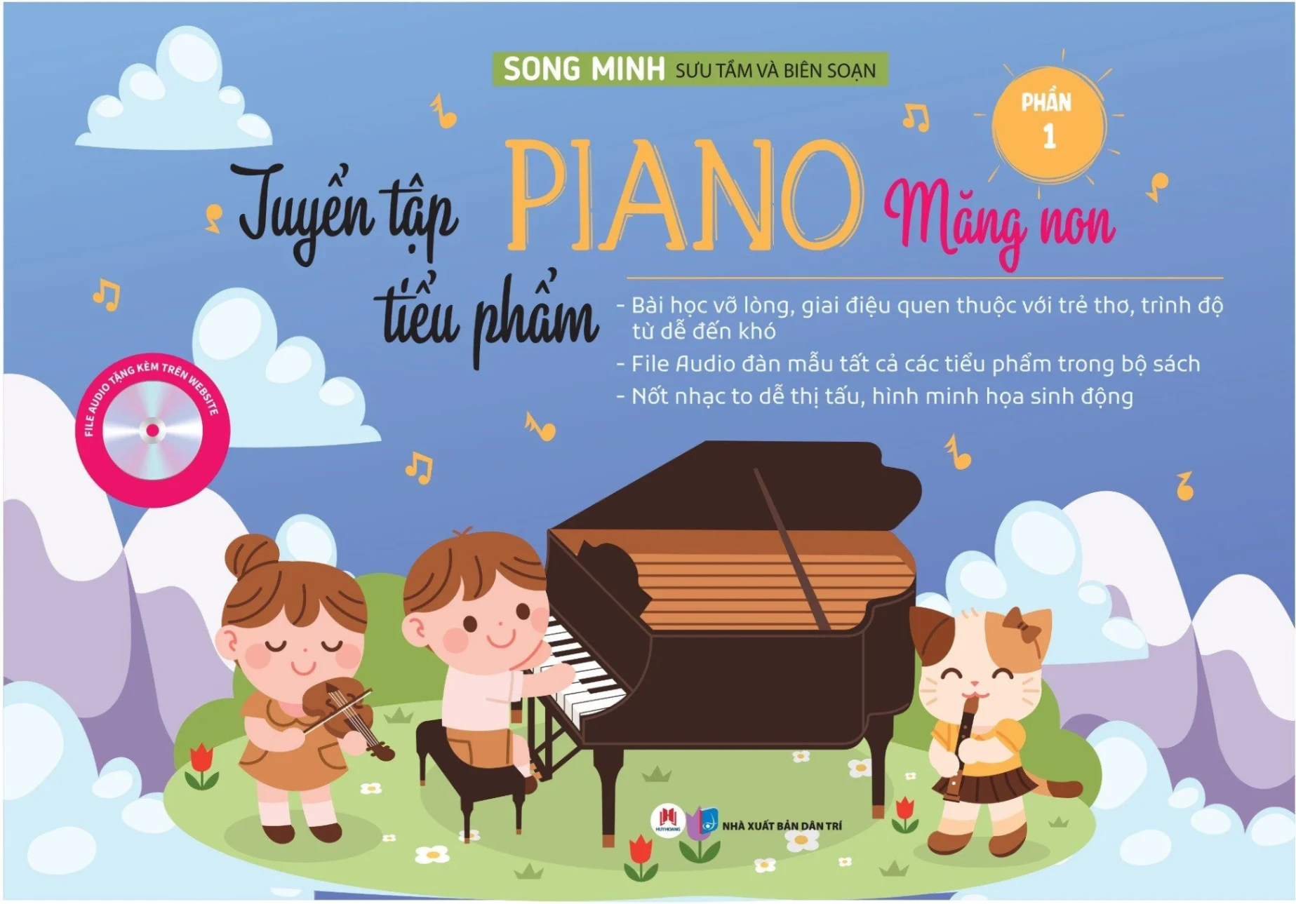 Tuyển tập tiểu phẩm piano măng non P1 145k (HH) TB Mới 100% HCM.PO Độc quyền - Âm nhạc