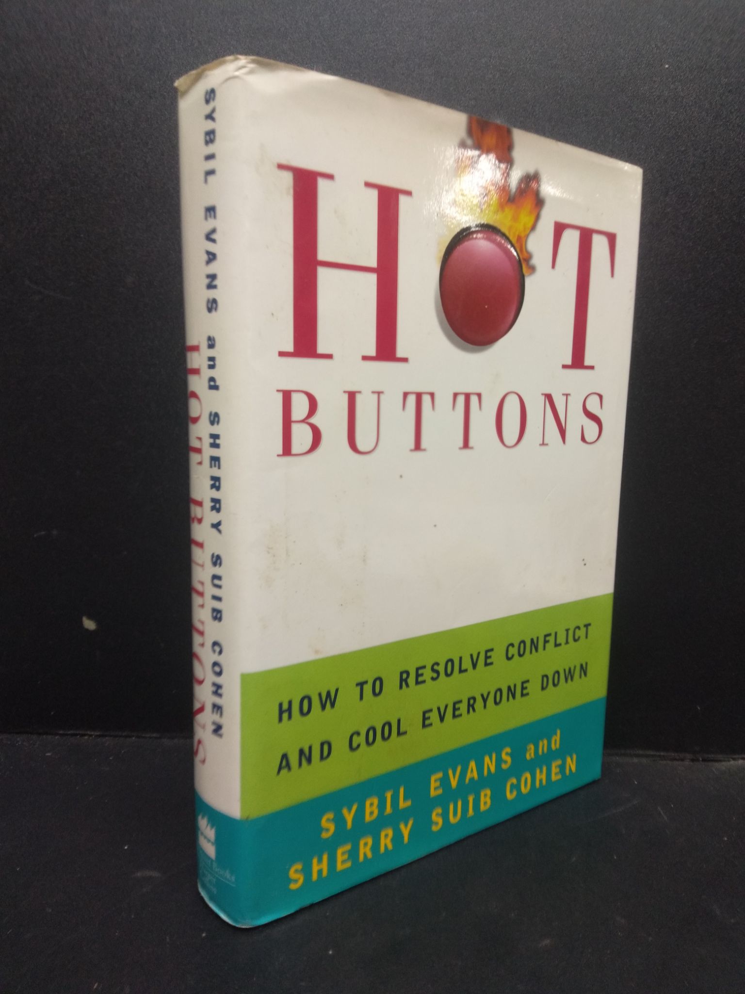 Sybil evans and sherry suib cohen - Hot buttons (bìa cứng) mới 70% ố bẩn HCM0106 SÁCH NGOẠI VĂN